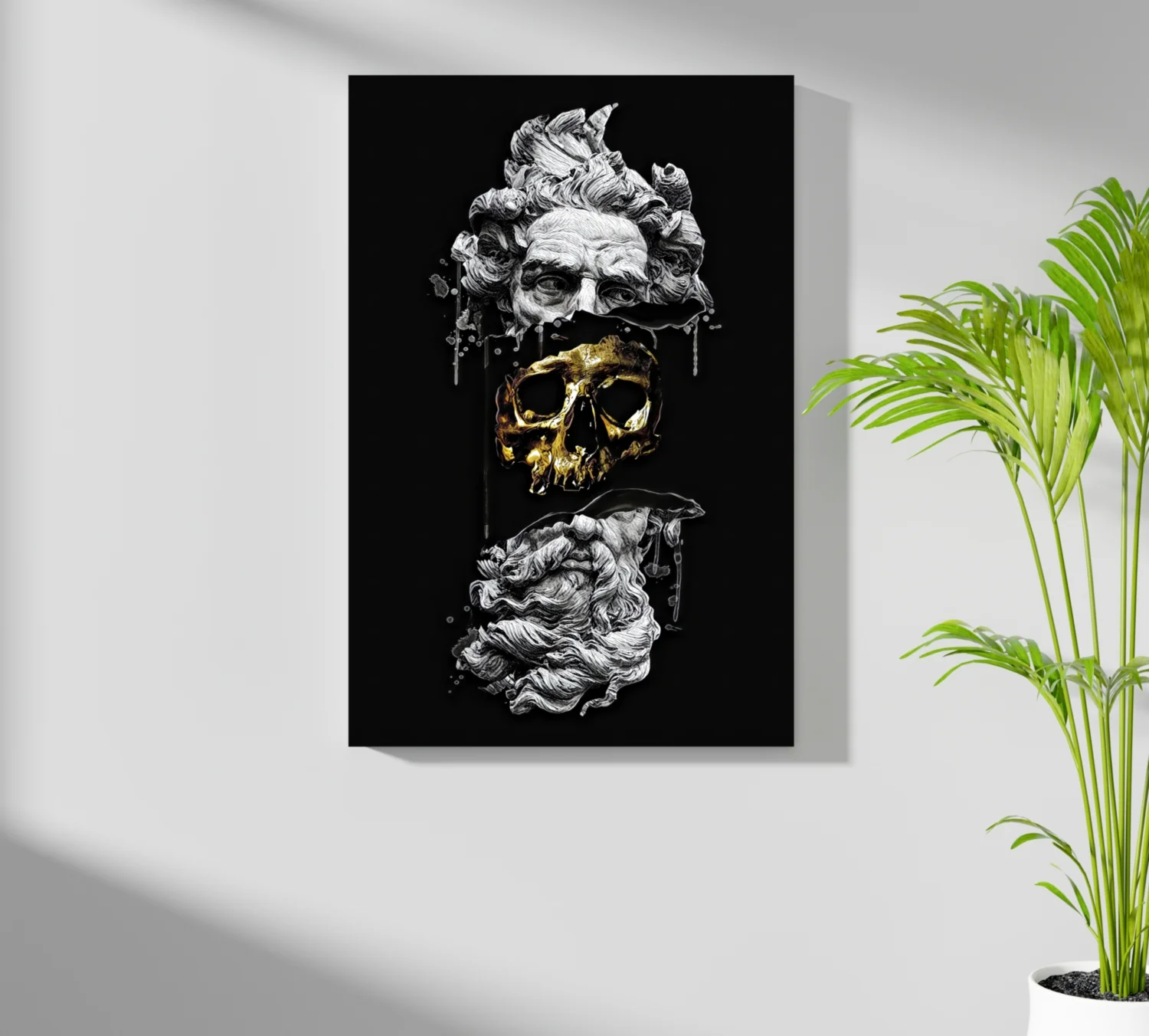 Contemporary Art Statue Aluminum Print - Image 7