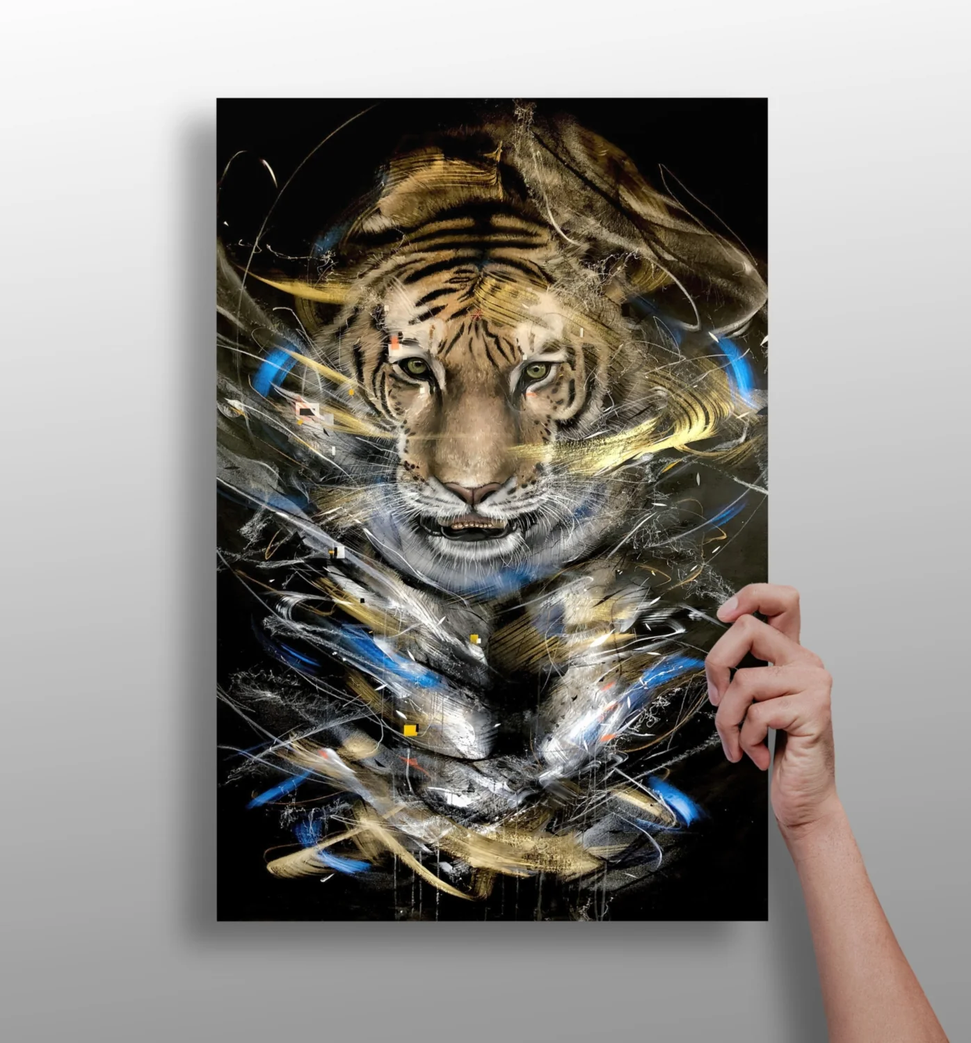 Tiger Aluminum Print