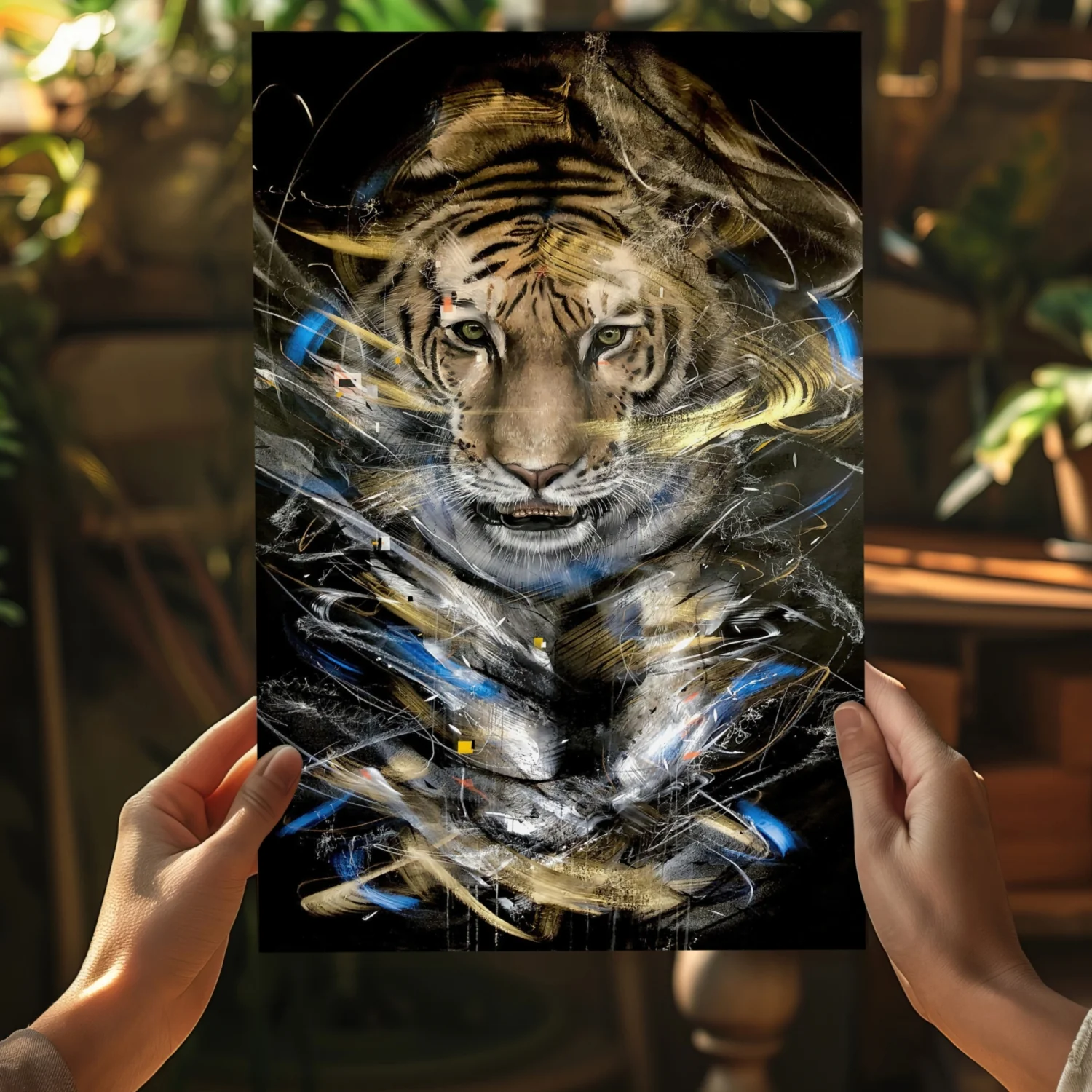 Tiger Aluminum Print - Image 5