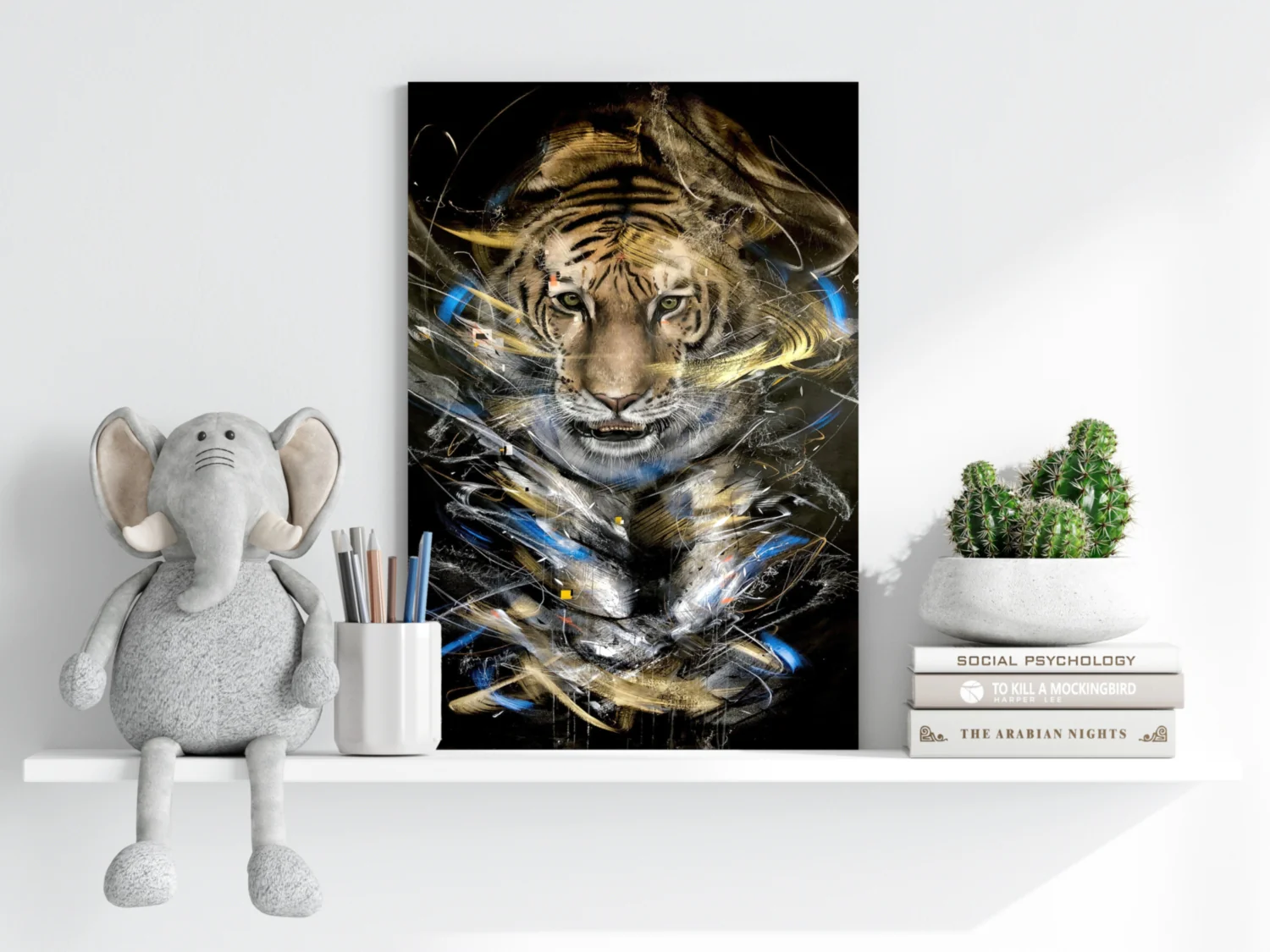 Tiger Aluminum Print - Image 6