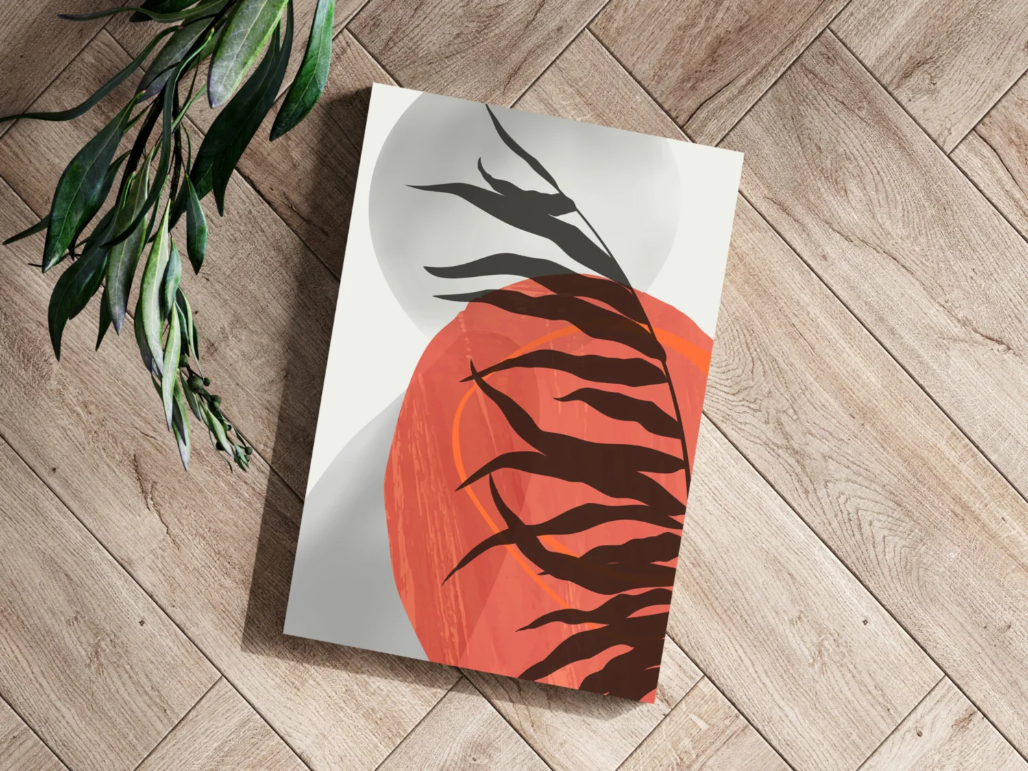 Line Art V10 Aluminum Print - Image 3