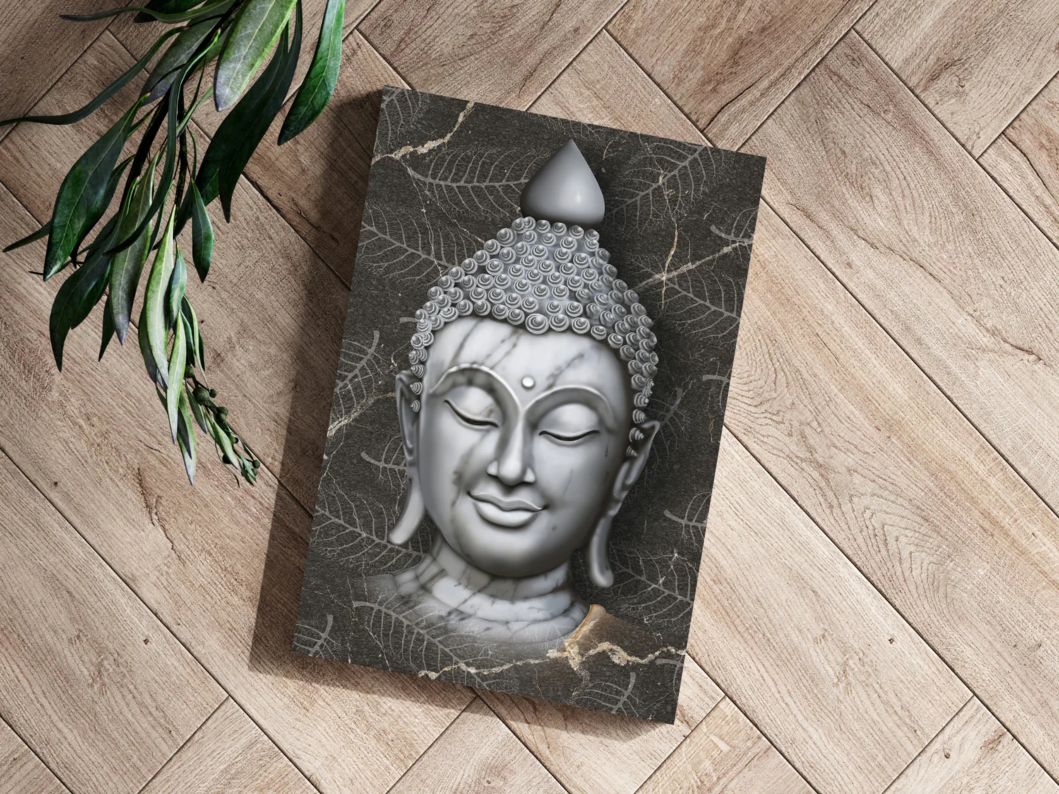Buddha Aluminum Print - Image 3