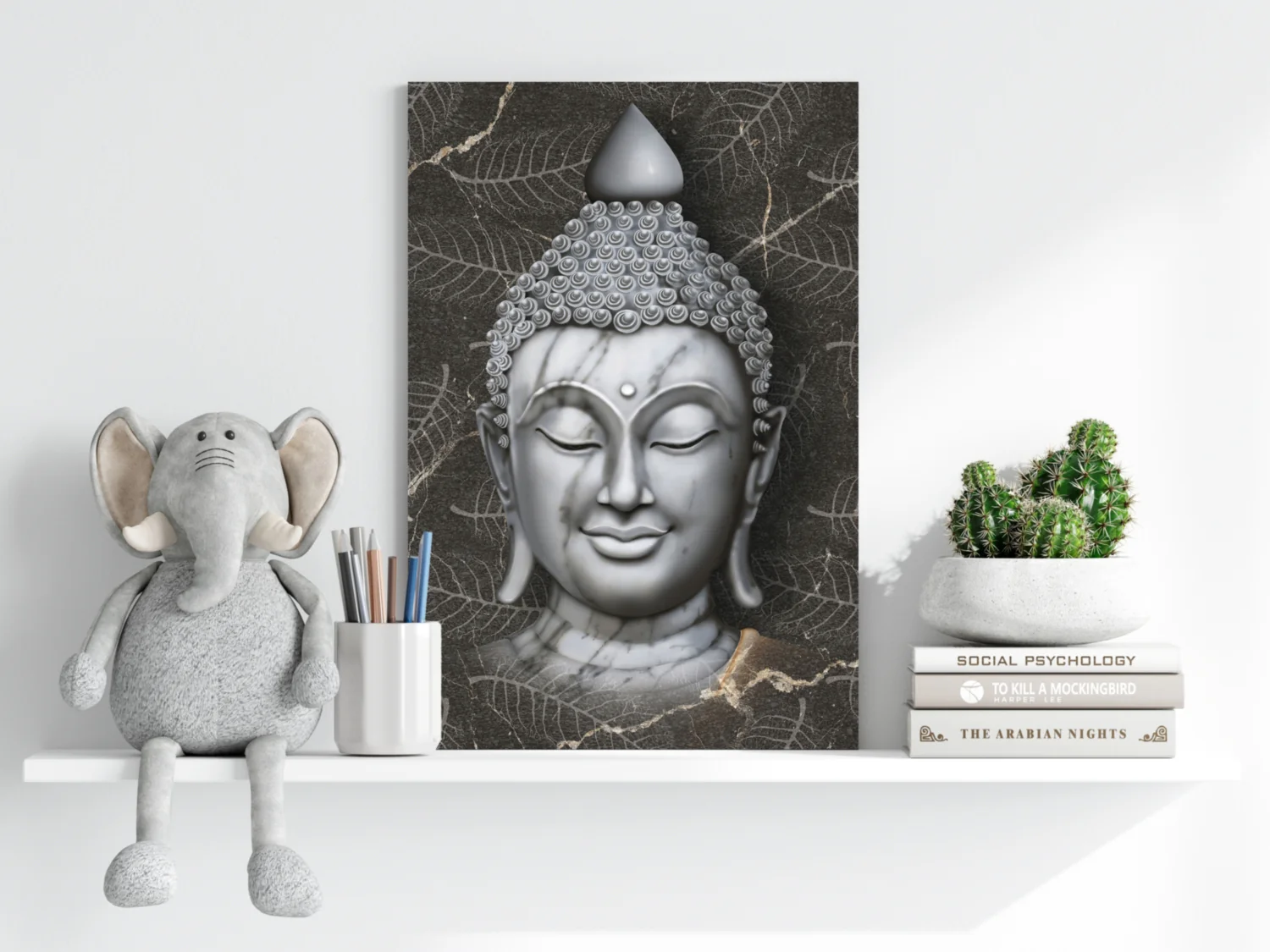 Buddha Aluminum Print - Image 6