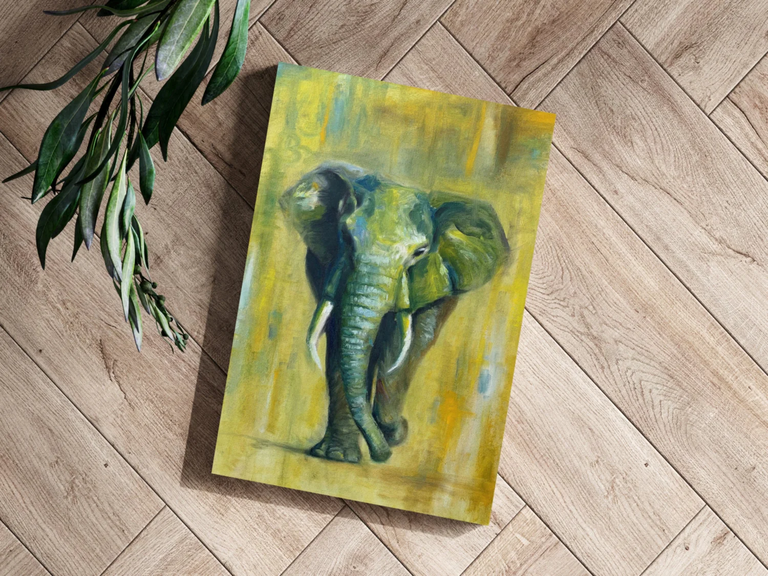 Elephant Aluminum Print - Image 3