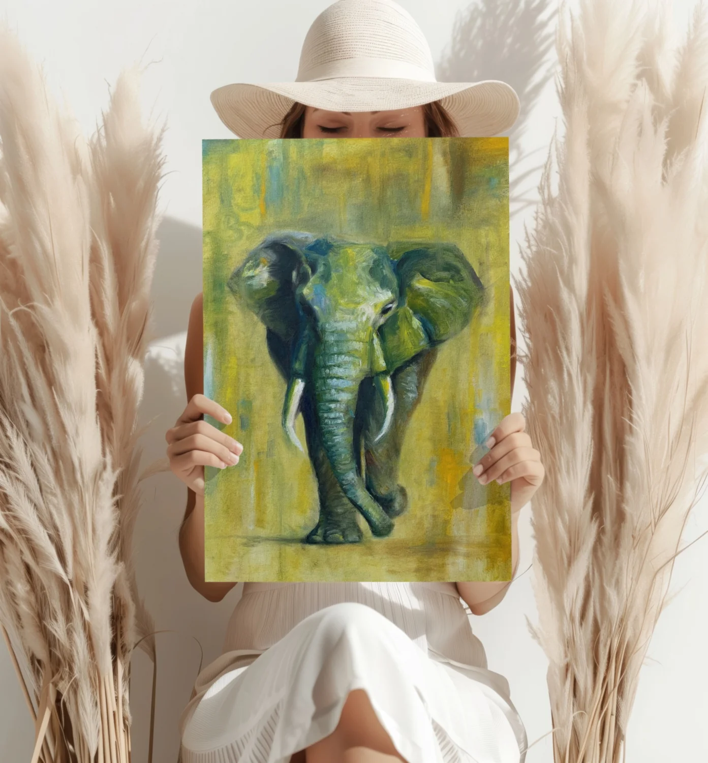 Elephant Aluminum Print - Image 4