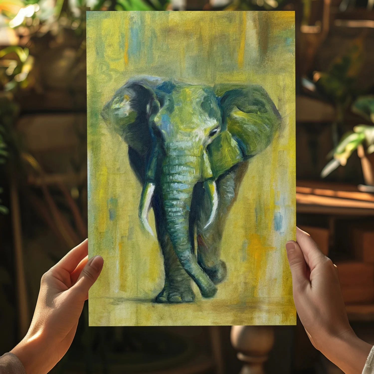 Elephant Aluminum Print - Image 5