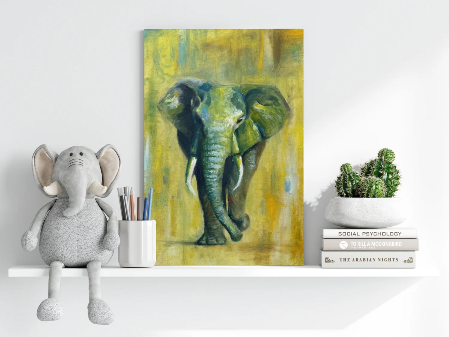 Elephant Aluminum Print - Image 6