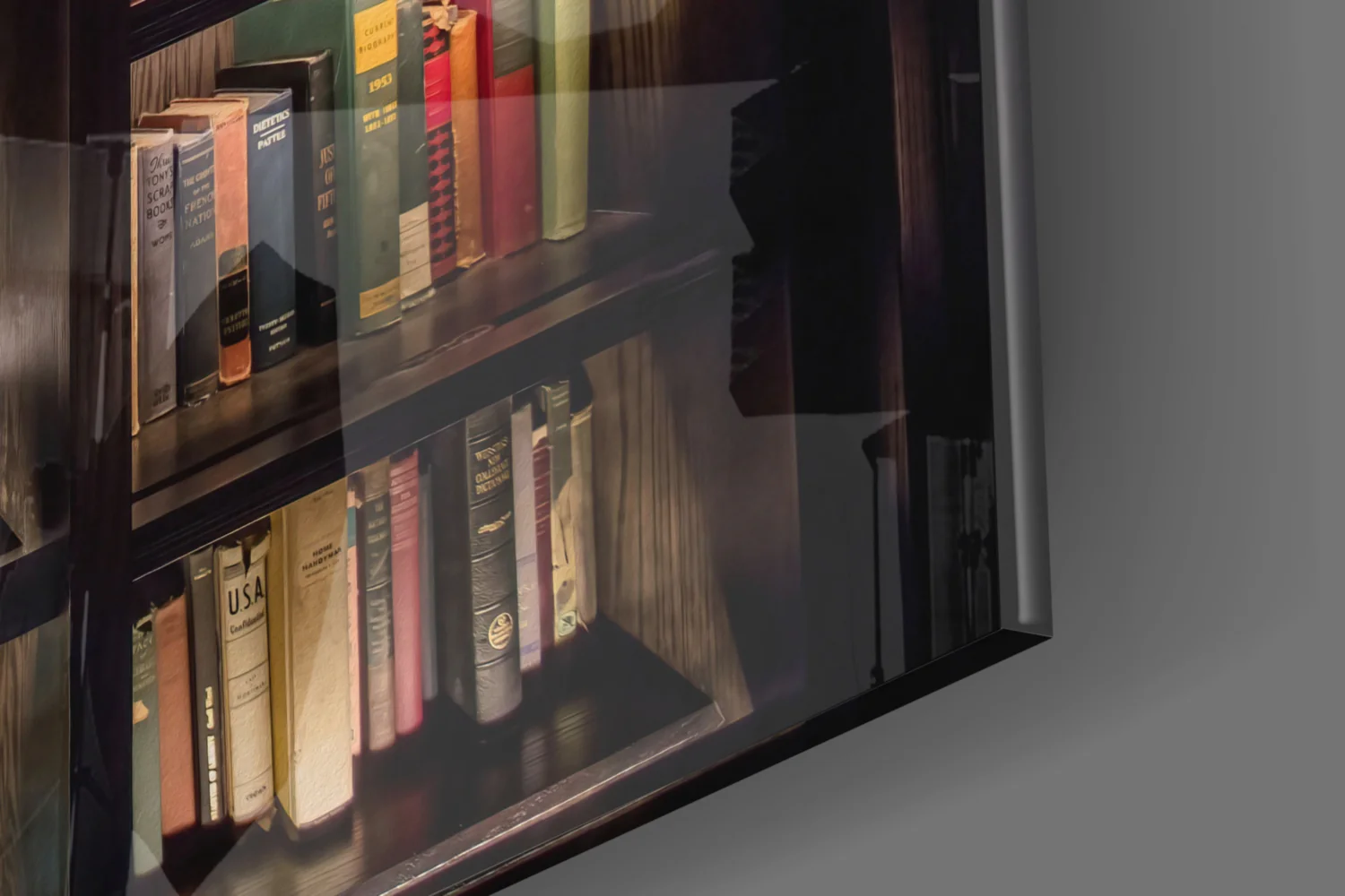 Bookshelf Glass Art - Image 8