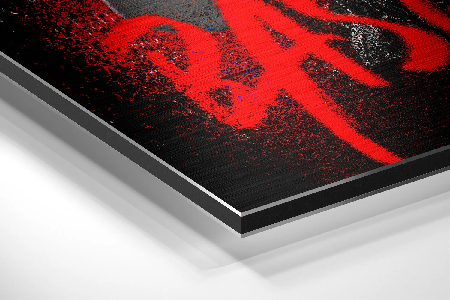Boxers Red Crown Collage Brushed Aluminum Dibond Wall Art - Image 2