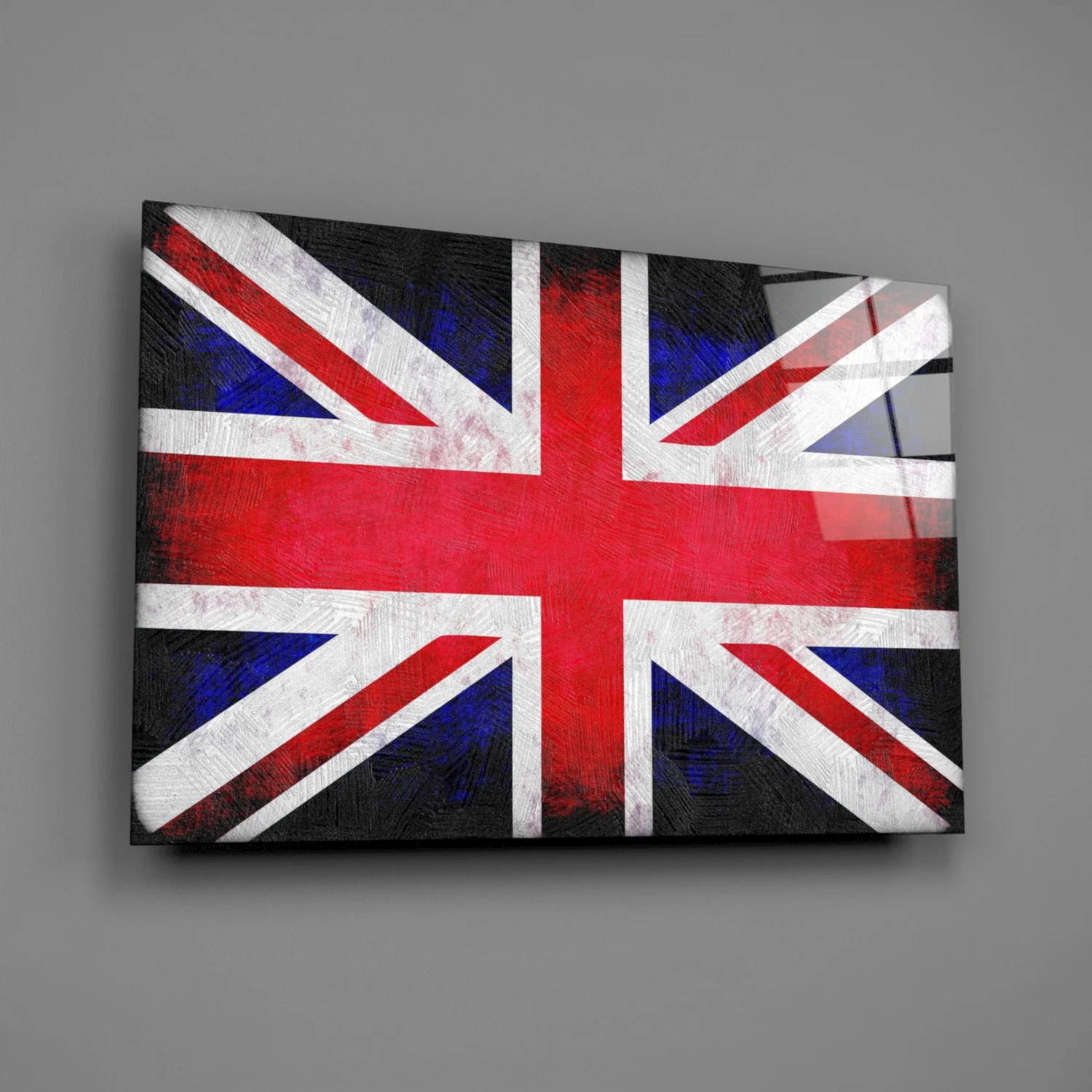 British Flag Glass Wall Art - Image 2