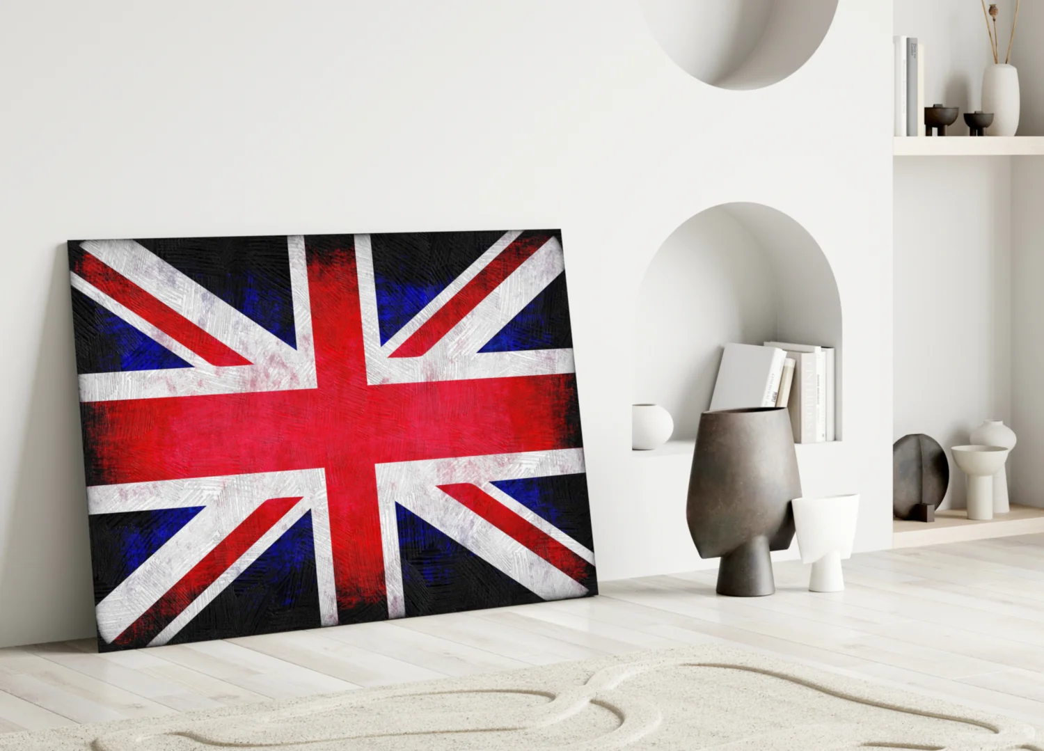 British Flag Glass Wall Art - Image 3