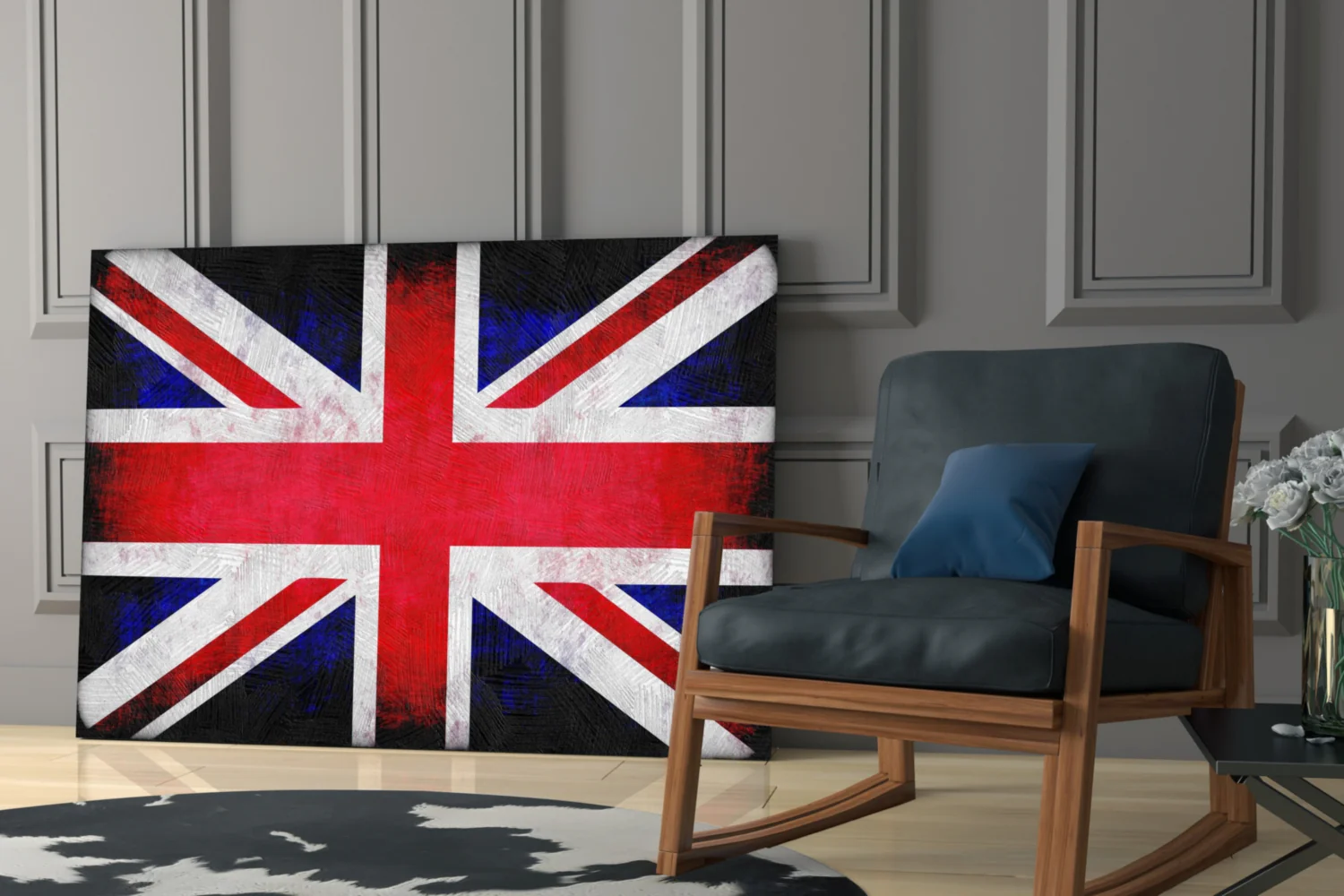 British Flag Glass Wall Art - Image 6