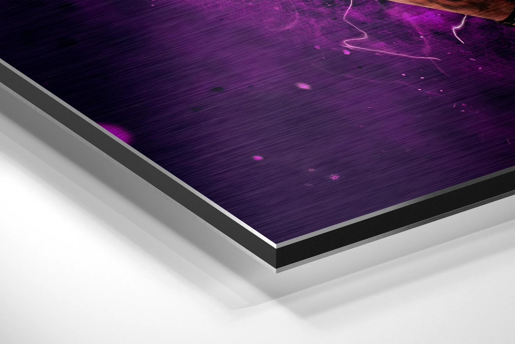 Basketball Powerhouse Brushed Aluminium Dibond Wall Art - Image 2
