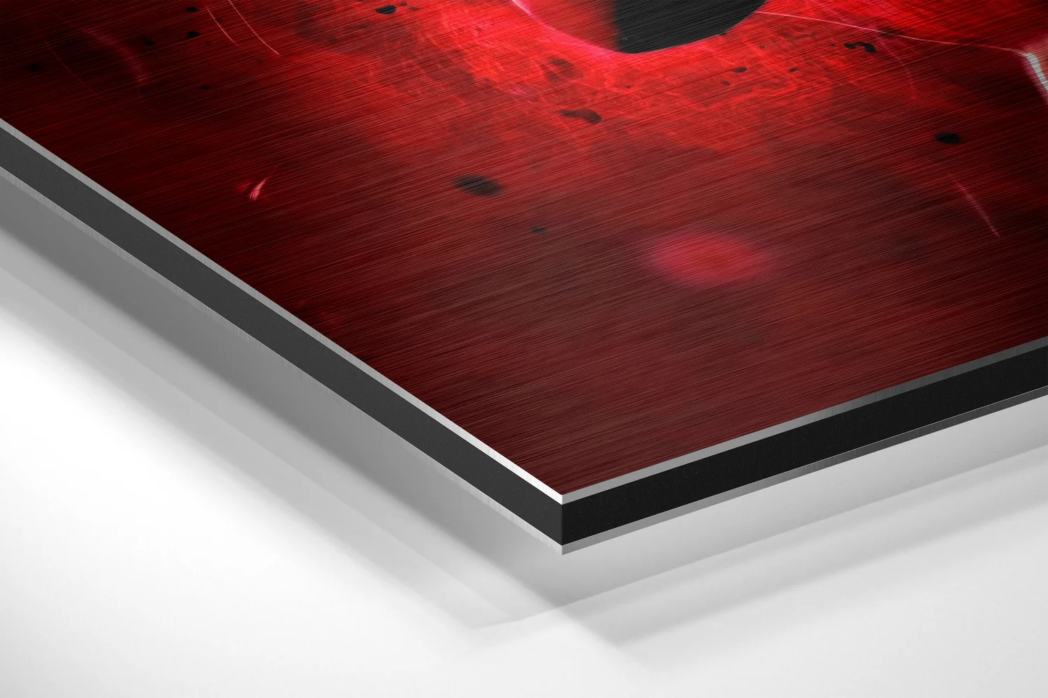 Football Superstar Portrait Brushed Aluminium Dibond Wall Art - Image 2