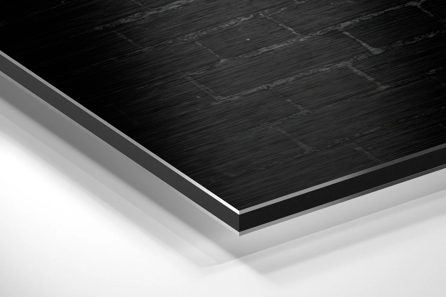 No Pain, No Gain Brushed Aluminium Dibond Wall Art - Image 2
