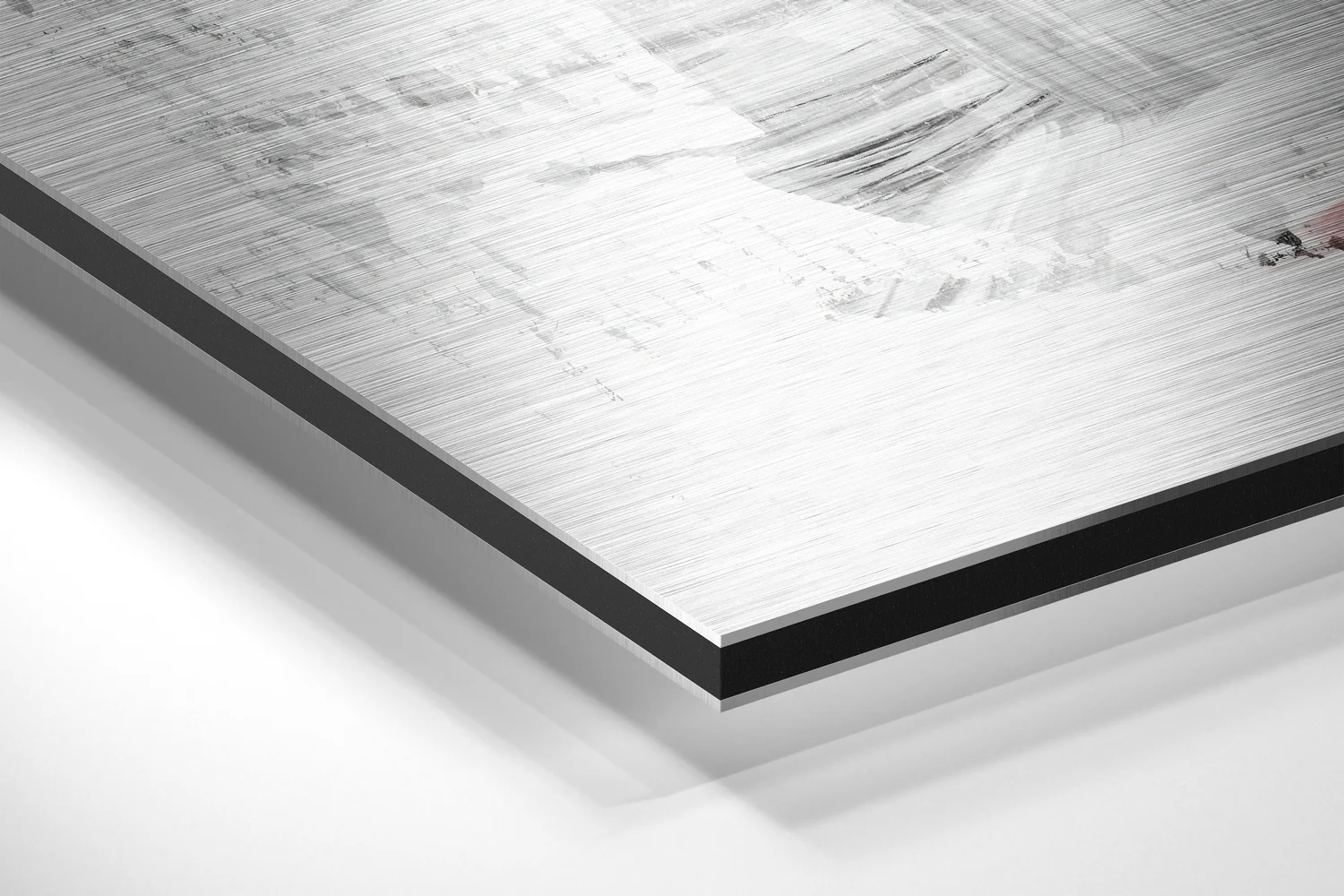 Flamingo Brushed Aluminium Dibond Wall Art - Image 2