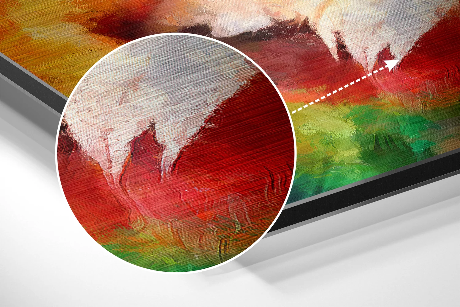 Eagle Brushed Aluminium Dibond Wall Art - Image 3