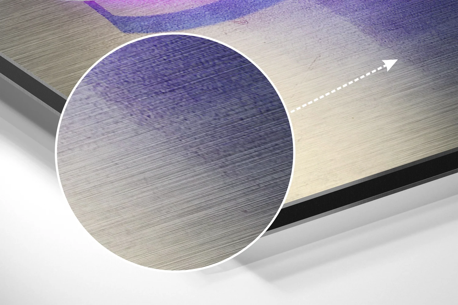 Cheers Brushed Aluminium Dibond Wall Art - Image 3