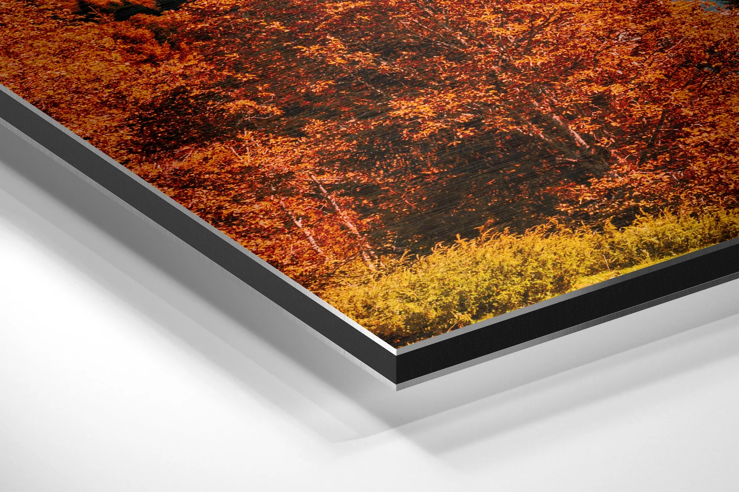 Lake View Brushed Aluminium Dibond Wall Art - Image 2