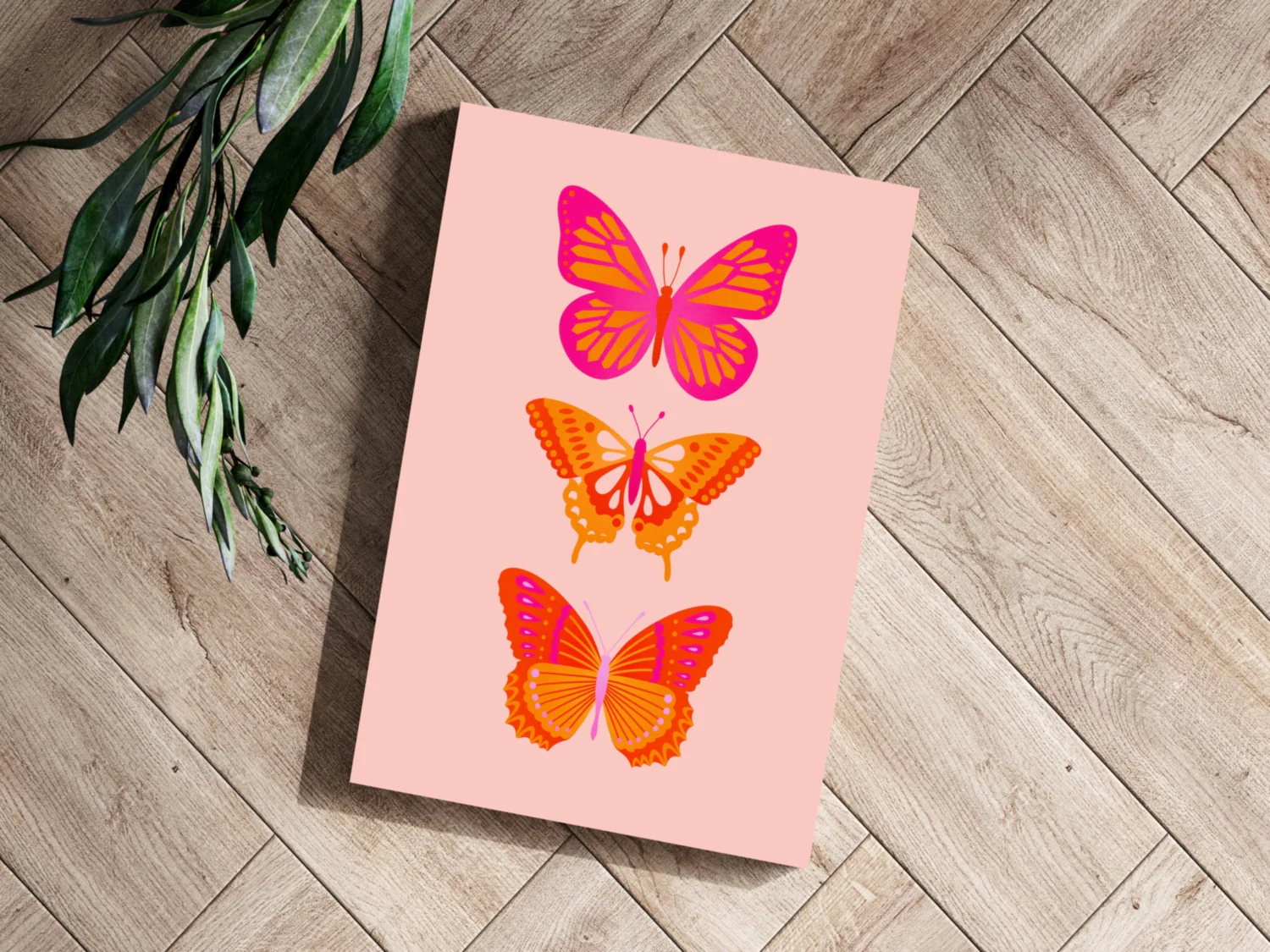 Butterflies Aluminum Print - Image 3