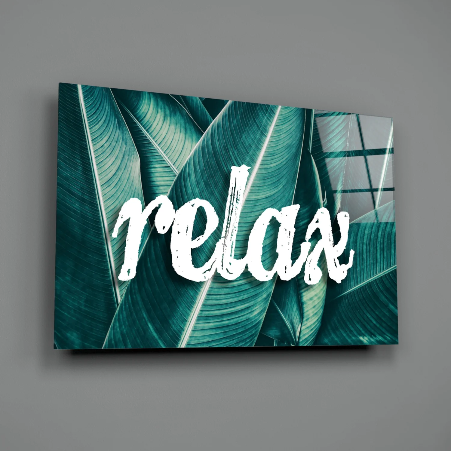 Relax Glass Wall Art - Image 3