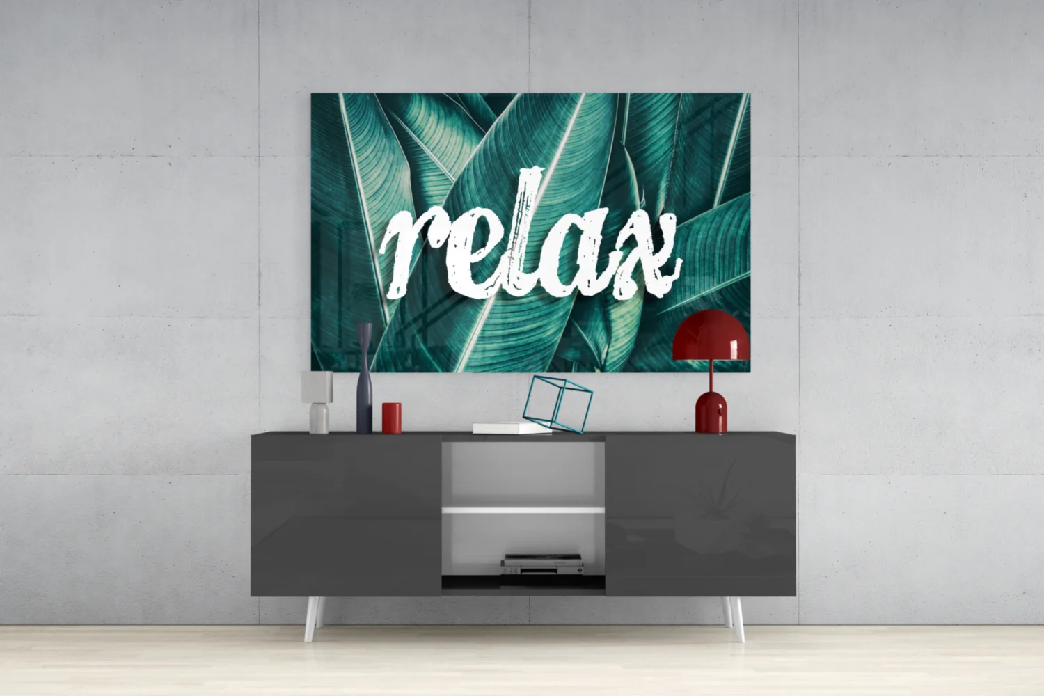 Relax Glass Wall Art - Image 9