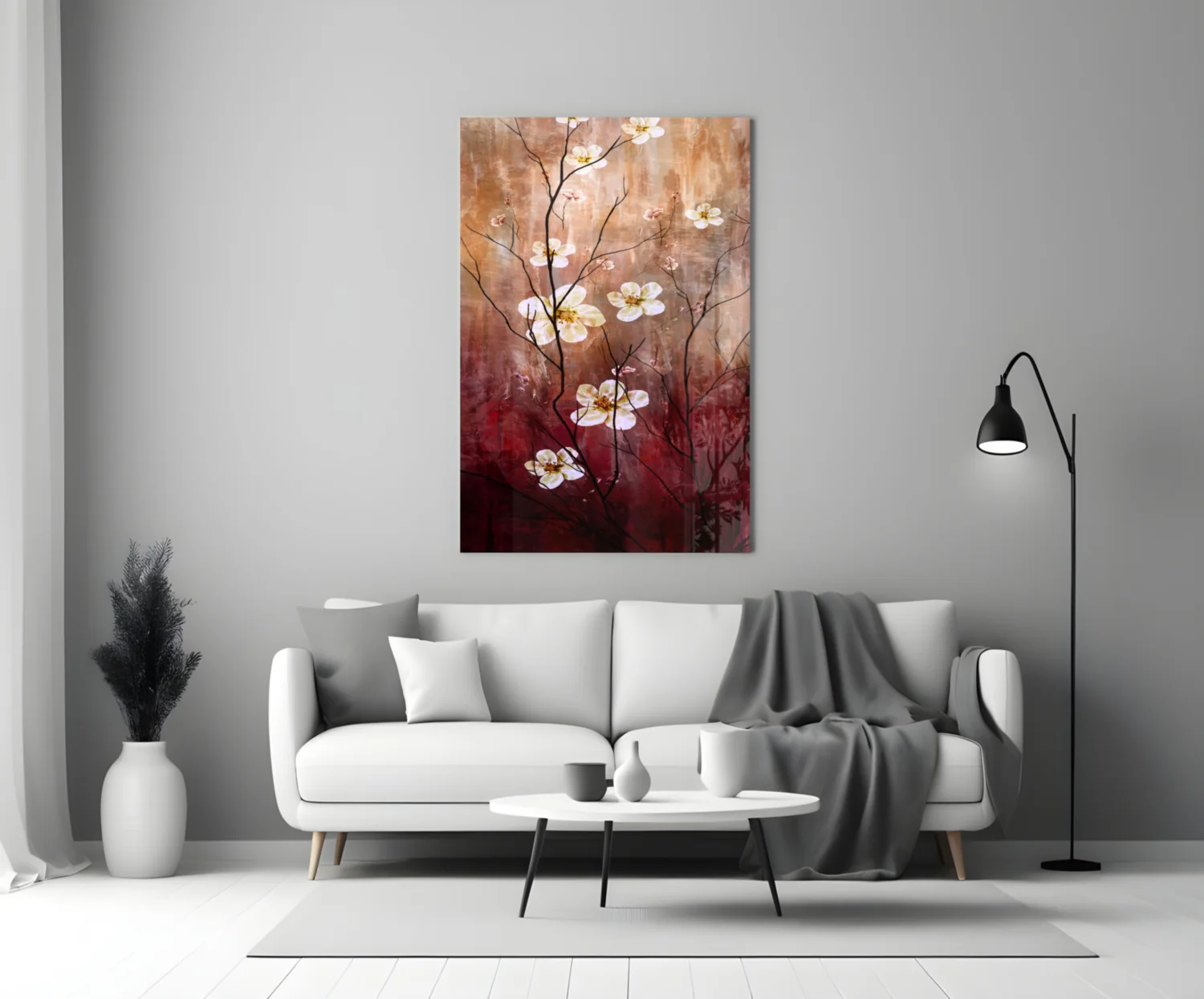 Daisies Glass Wall Art - Image 4