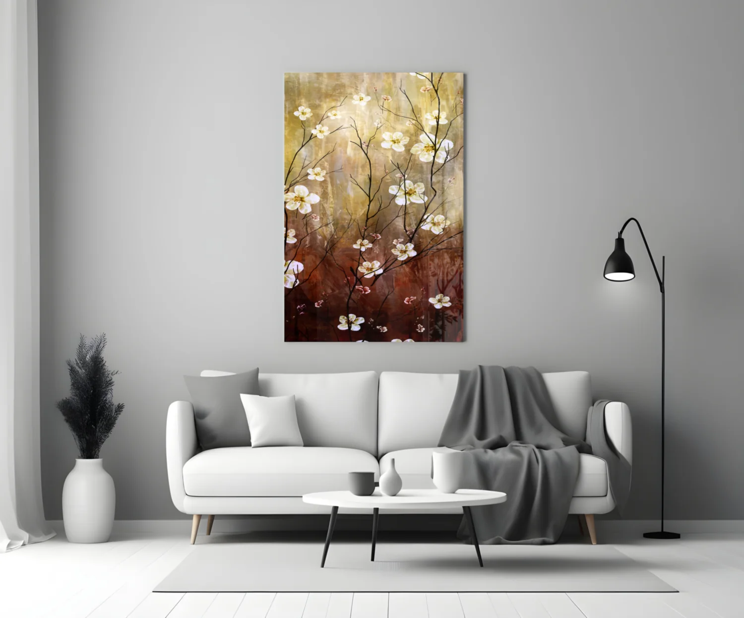 Daisies Glass Wall Art - Image 4