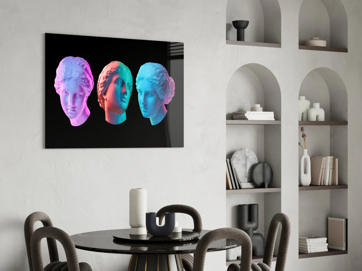 Statues Glass Wall Art - Image 6