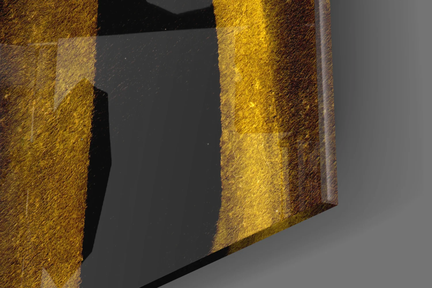 Yellow Story Glass Wall Art - Image 8
