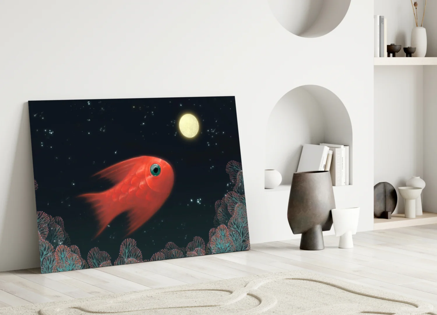 Fish Glass Wall Art - Image 4