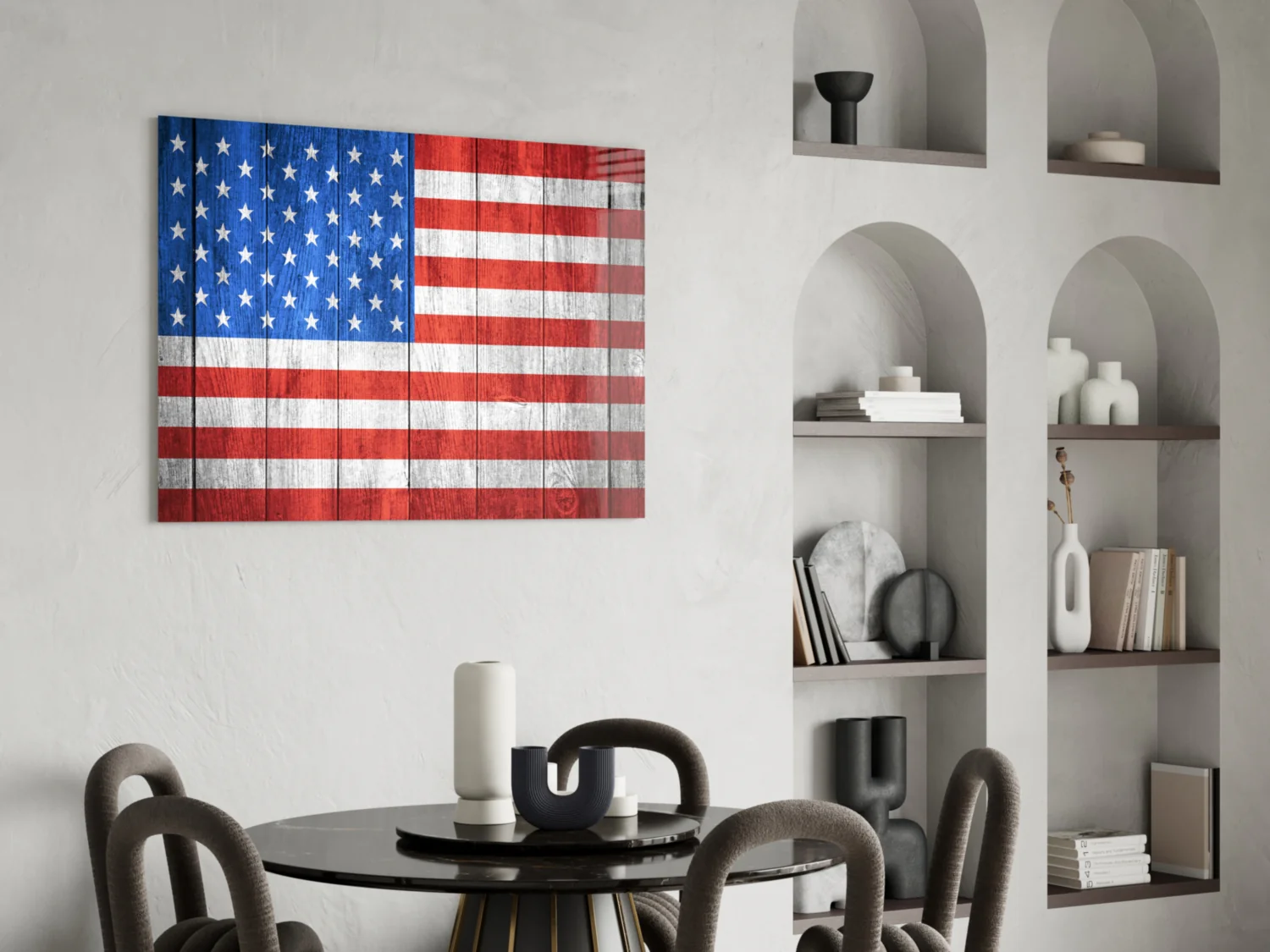 Flag of the United States Glass Wall Art - Image 6