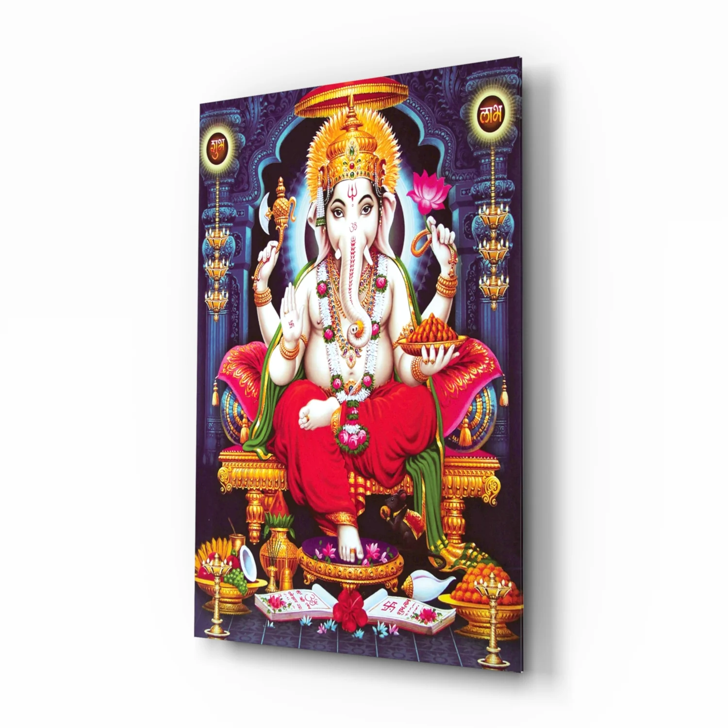 Ganesha Glass Wall Art - Image 2