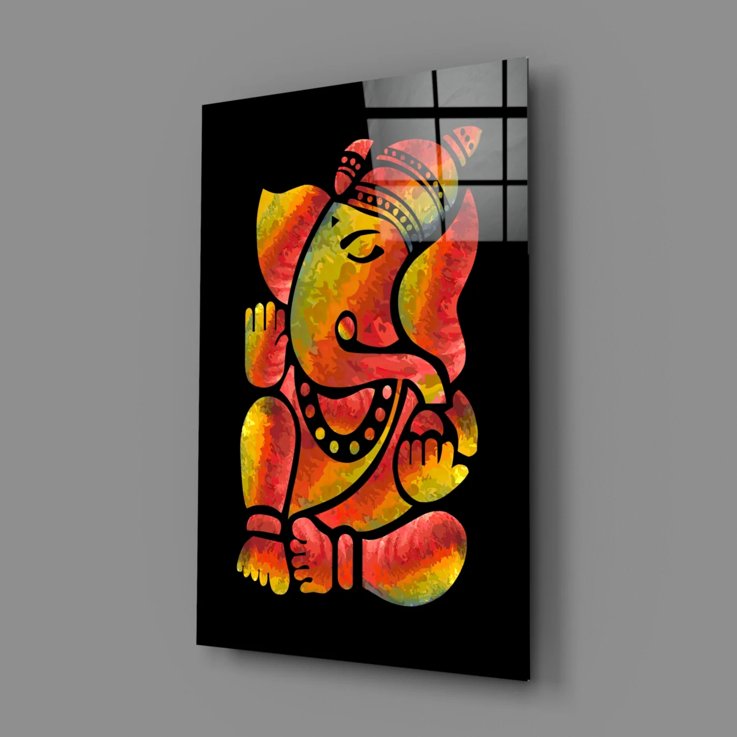 Ganesha Glass Wall Art - Image 3