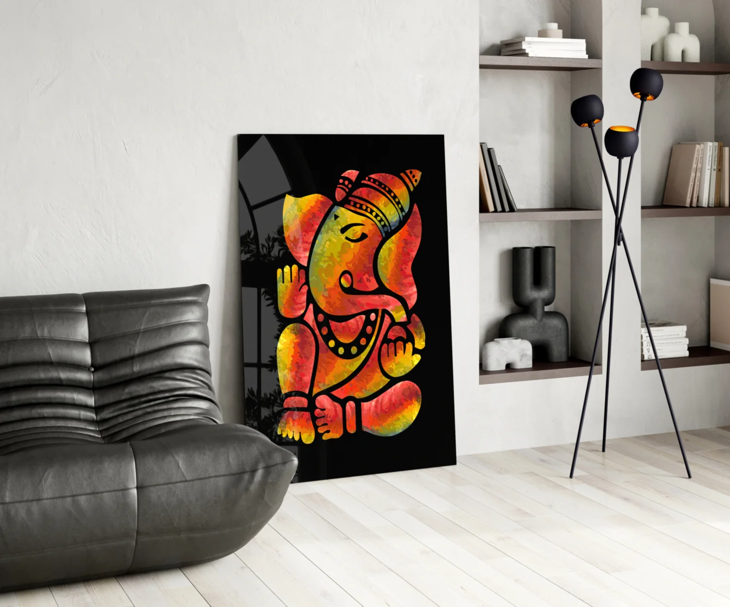Ganesha Glass Wall Art - Image 6