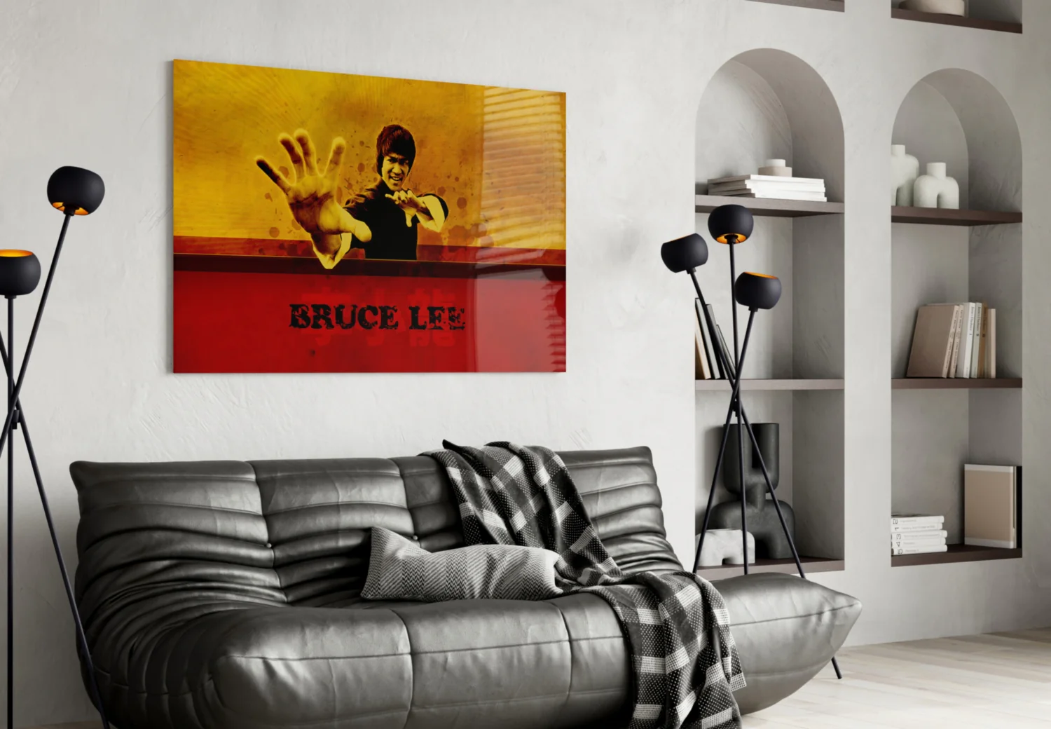 Martial Arts Master Glass Wall Art - Image 5