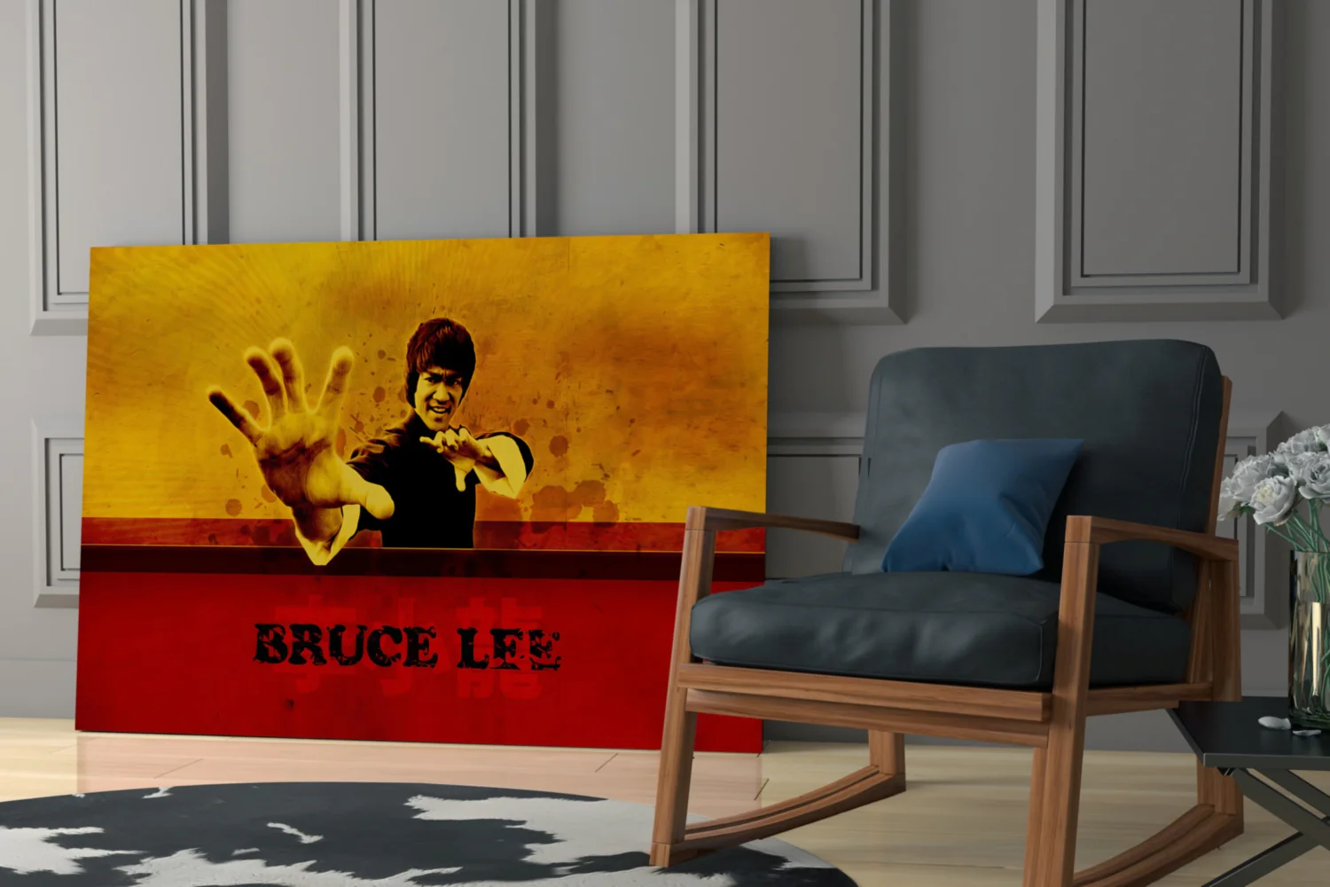 Martial Arts Master Glass Wall Art - Image 7