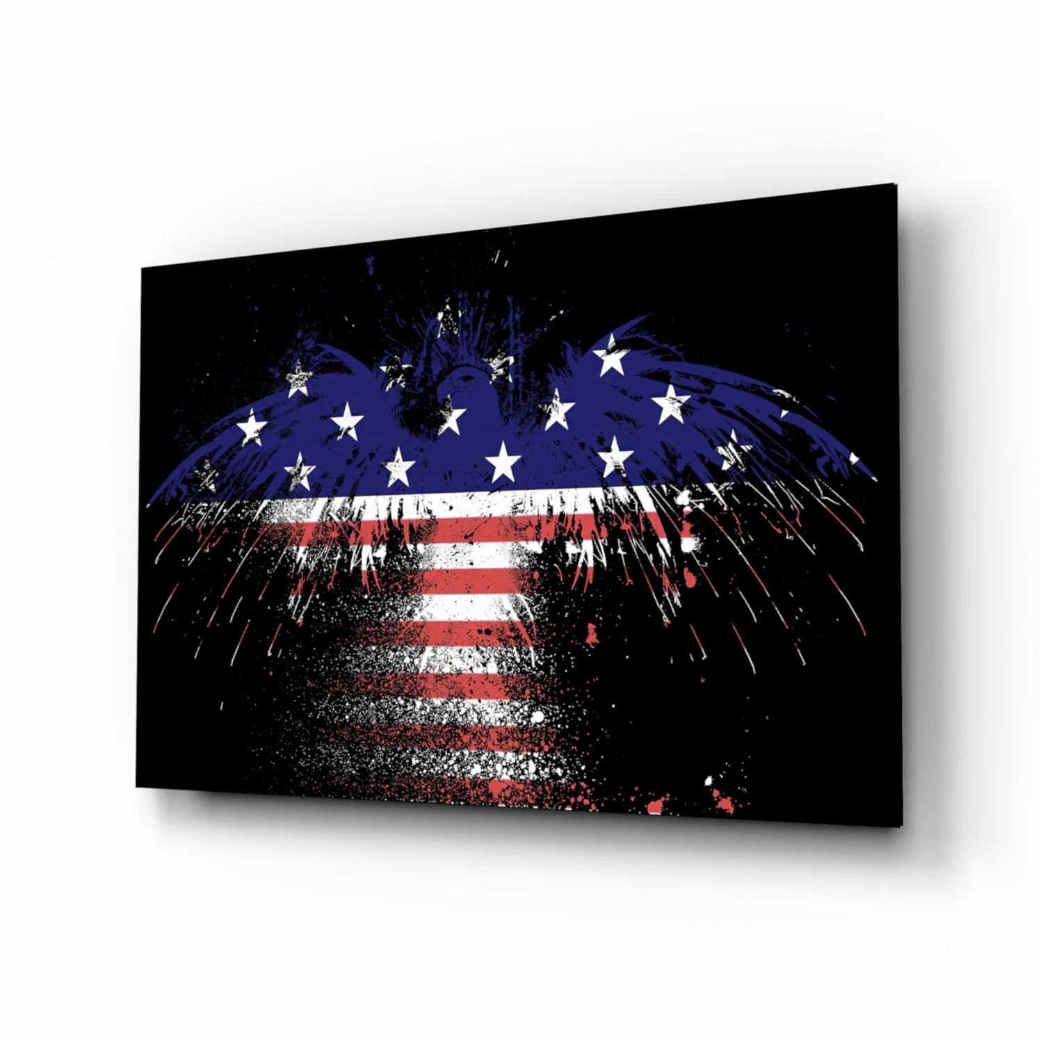 American Eagle Glass Wall Art - Image 2