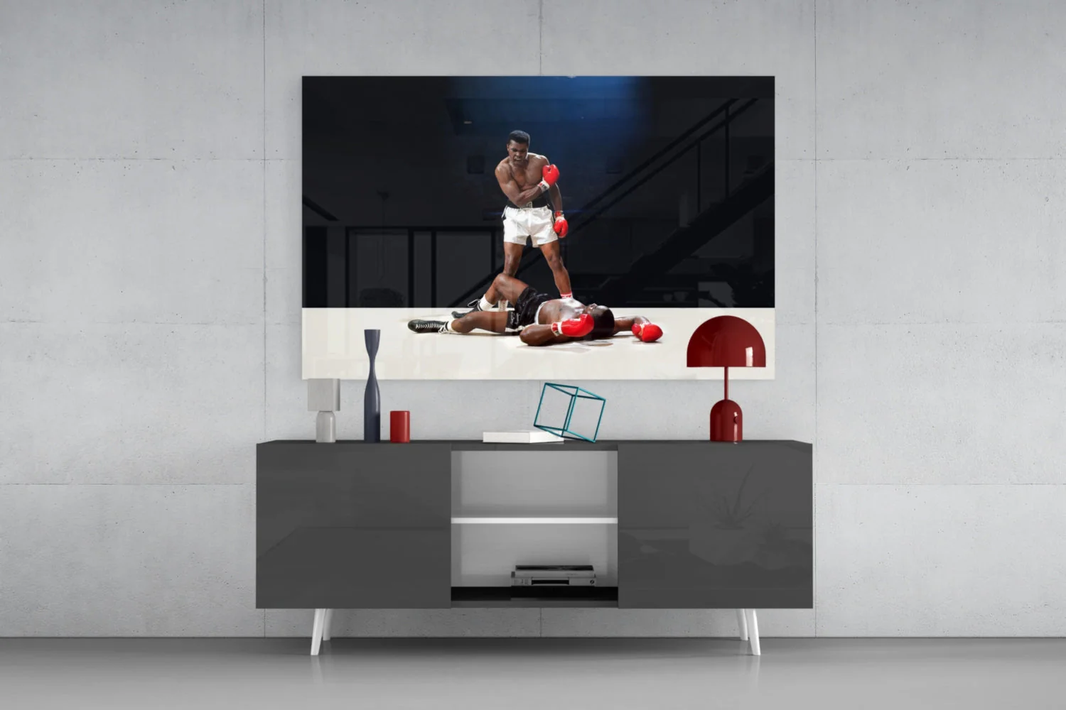 Knockout Boxer Glass Wall Art - Image 8