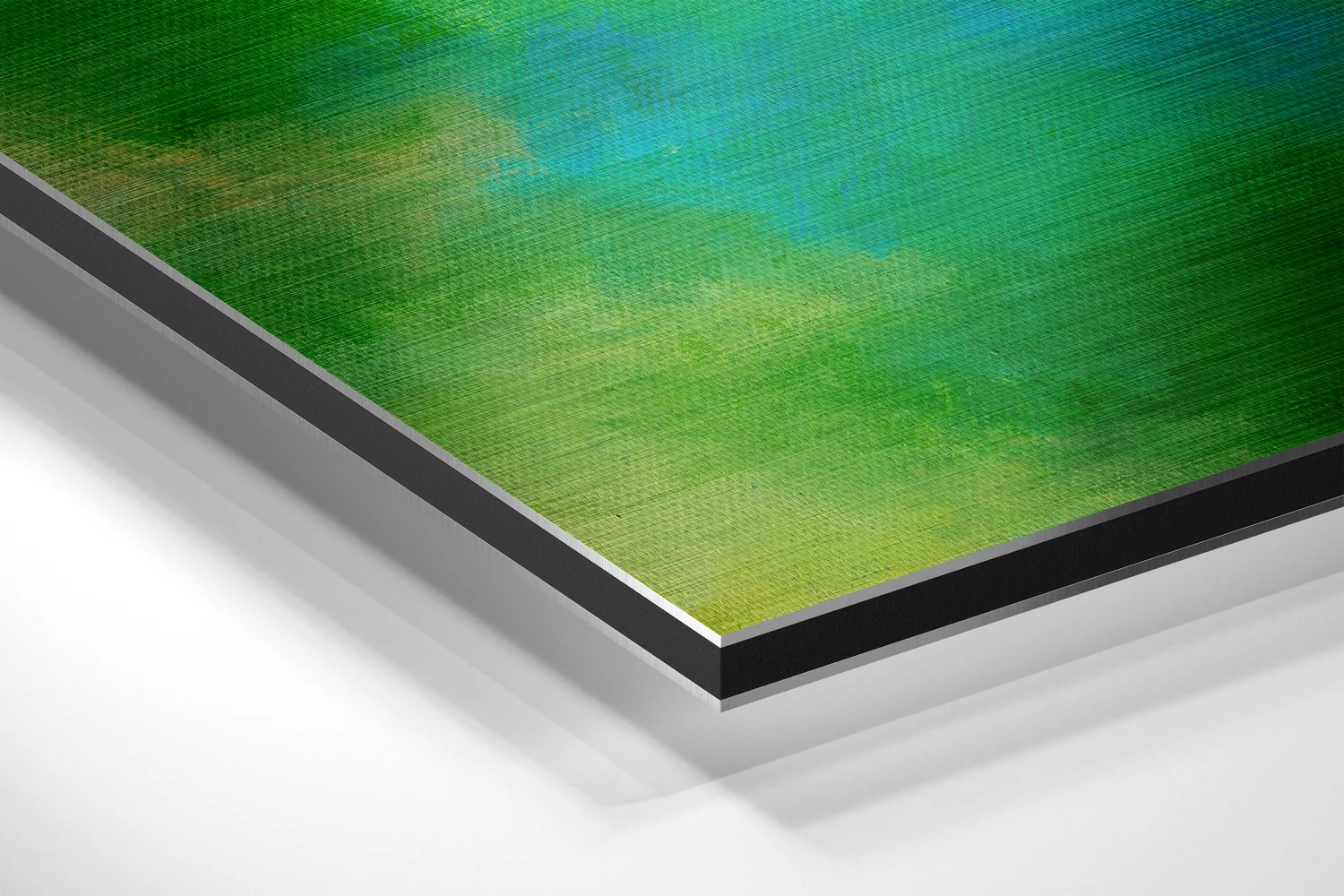 Canary Brushed Aluminium Dibond Wall Art - Image 2