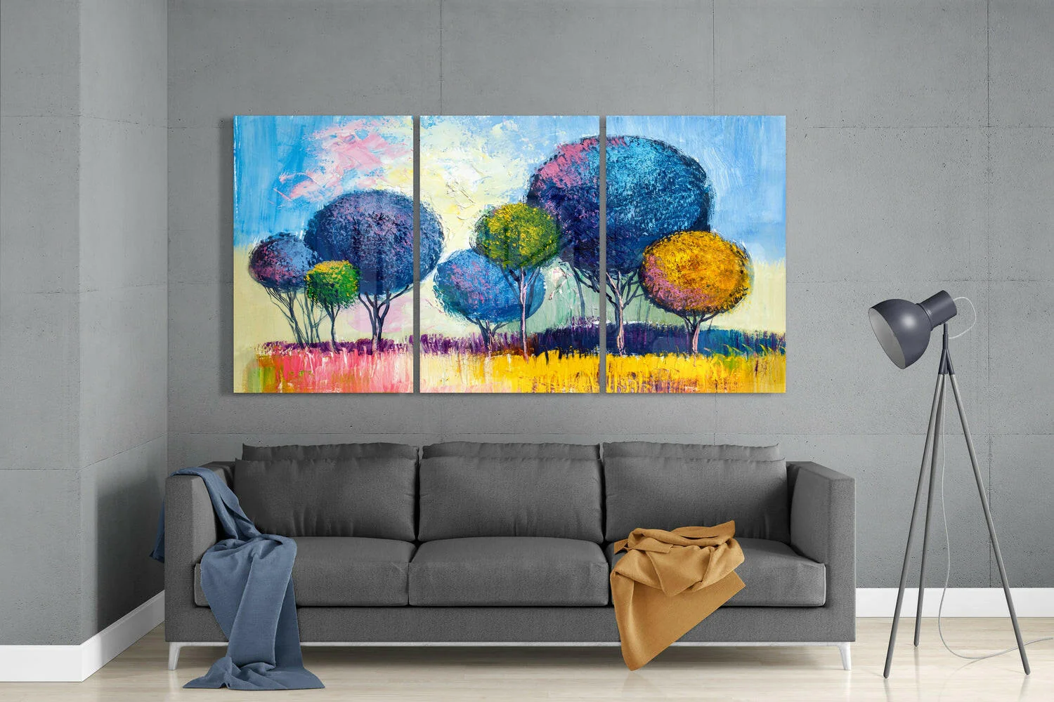 Candy Trees Mega Glass Wall Art - Image 3
