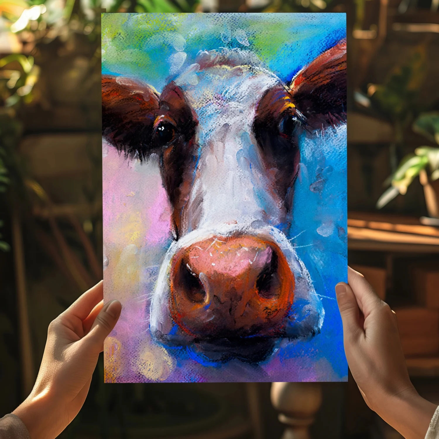 Cattle Aluminum Print - Image 5