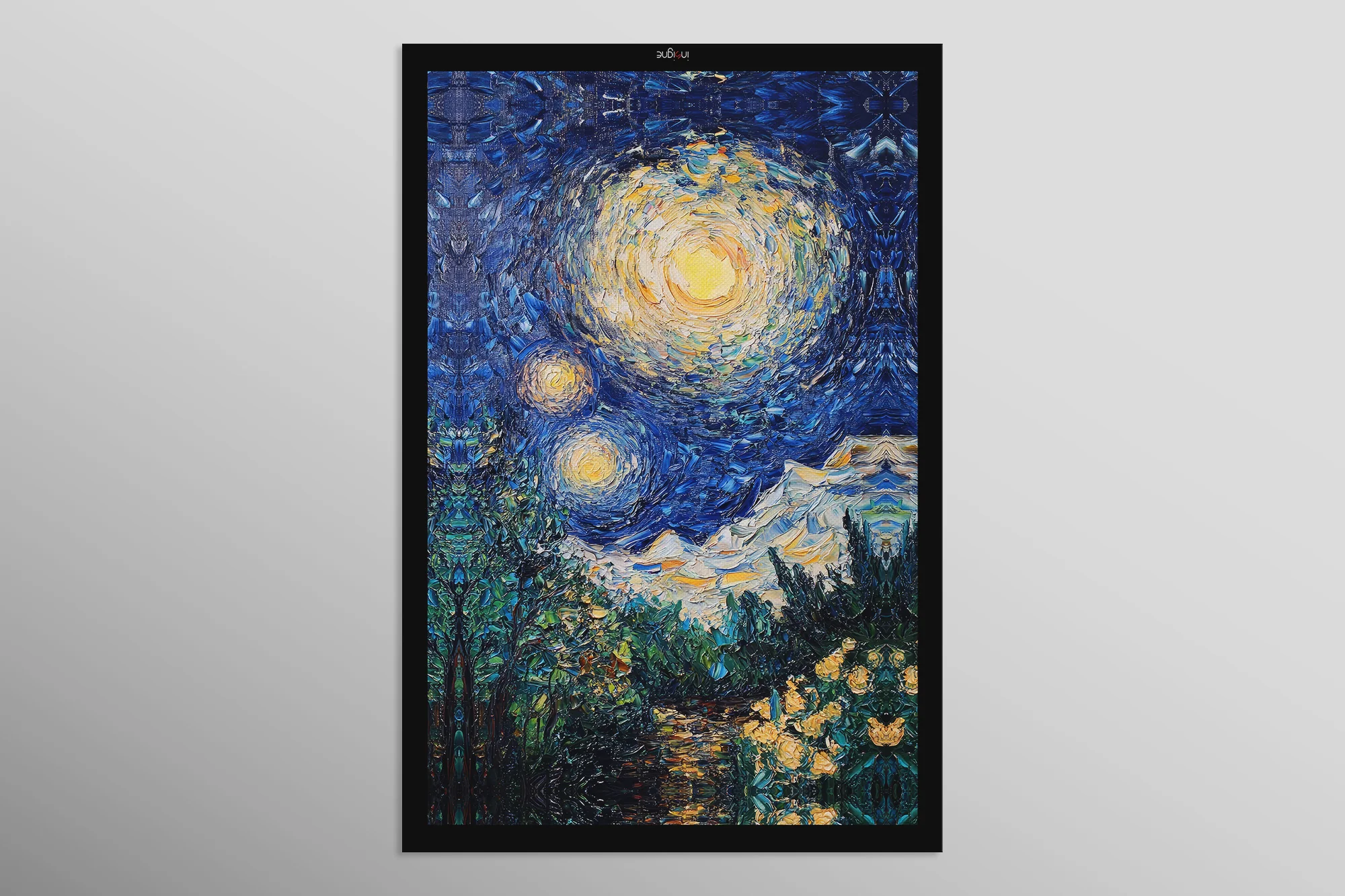 Celestial Whorl — Haptic 3D Embossed + Gloss Lacquer Print - Image 12