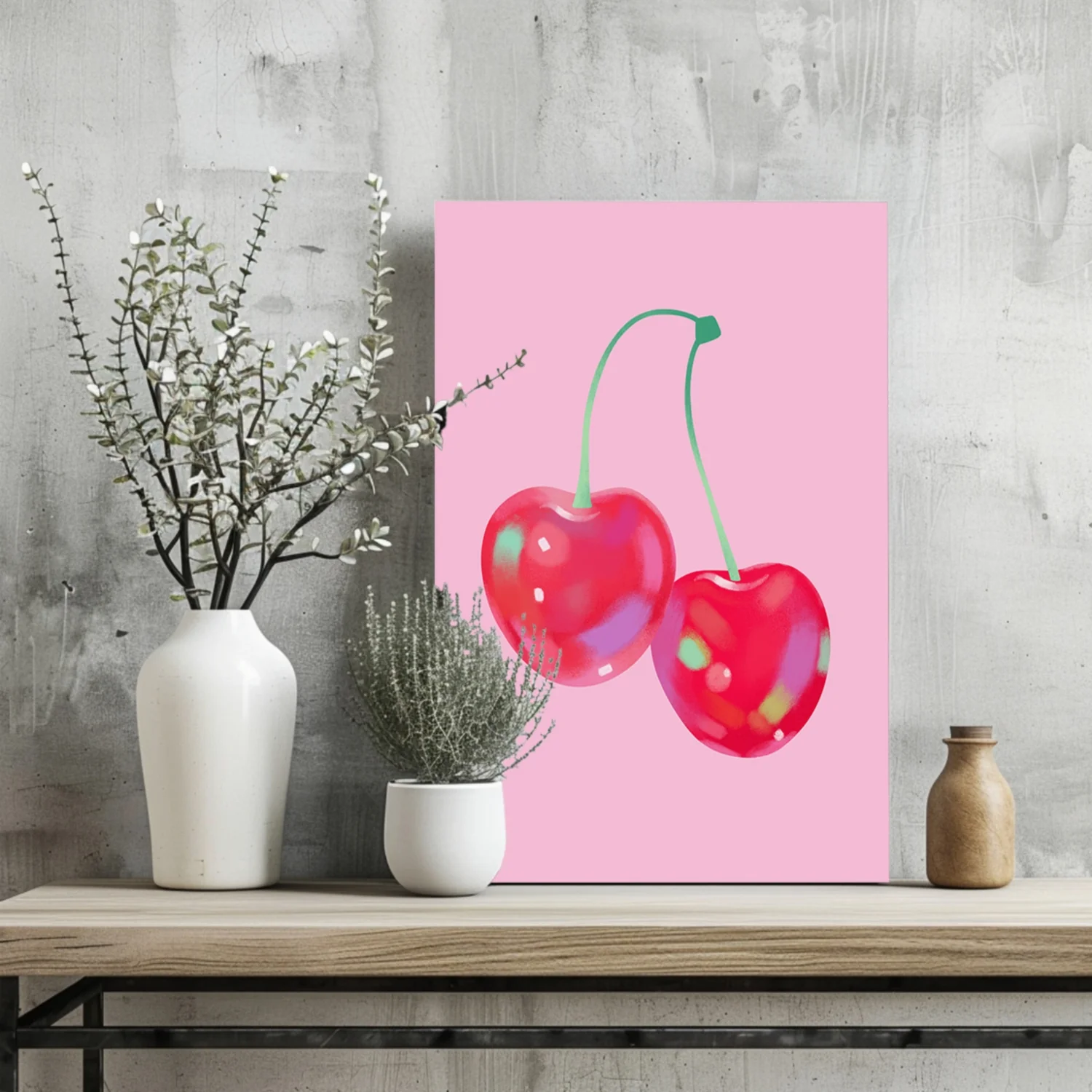 Cherry Aluminum Print - Image 2