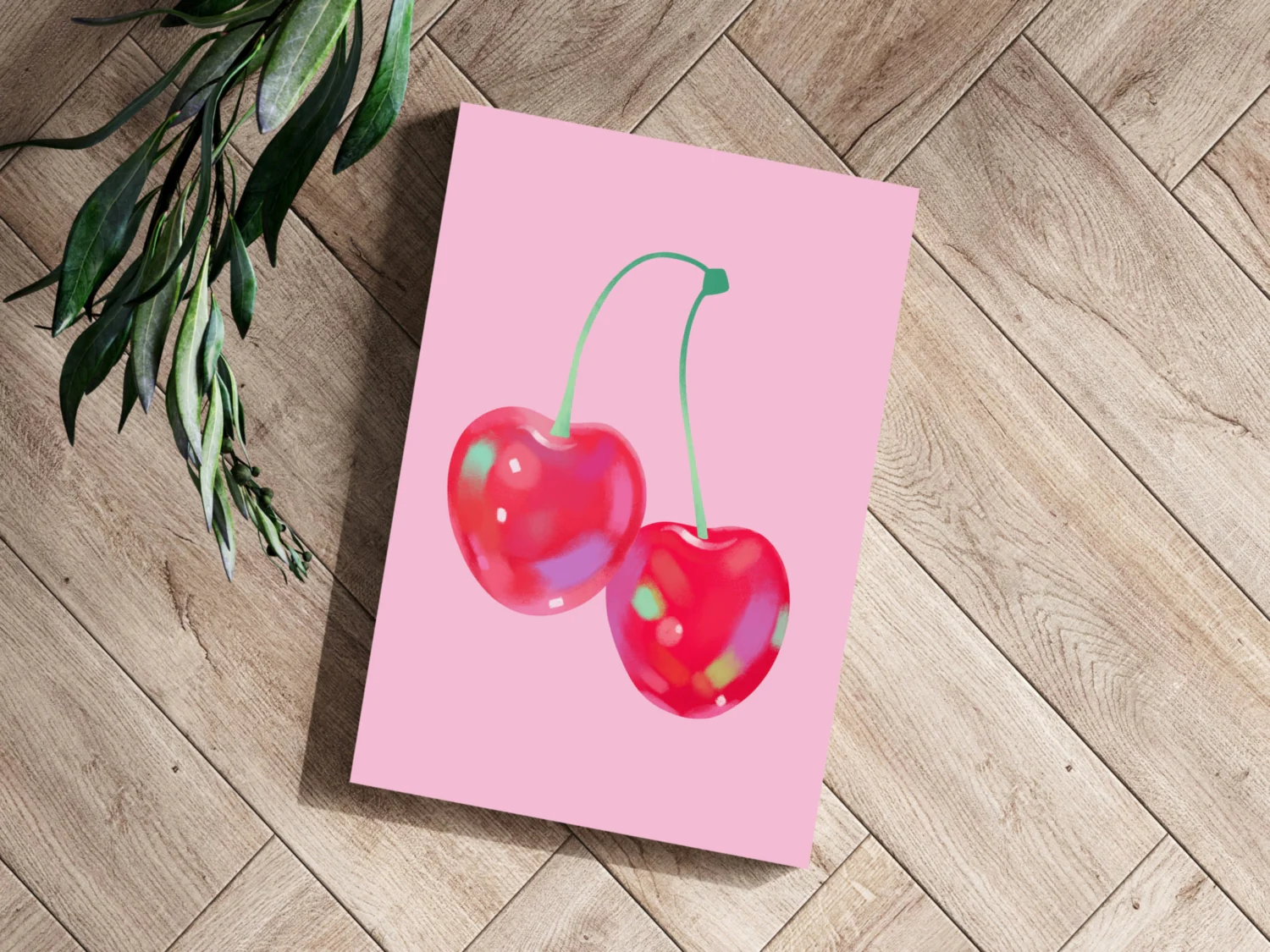 Cherry Aluminum Print - Image 3