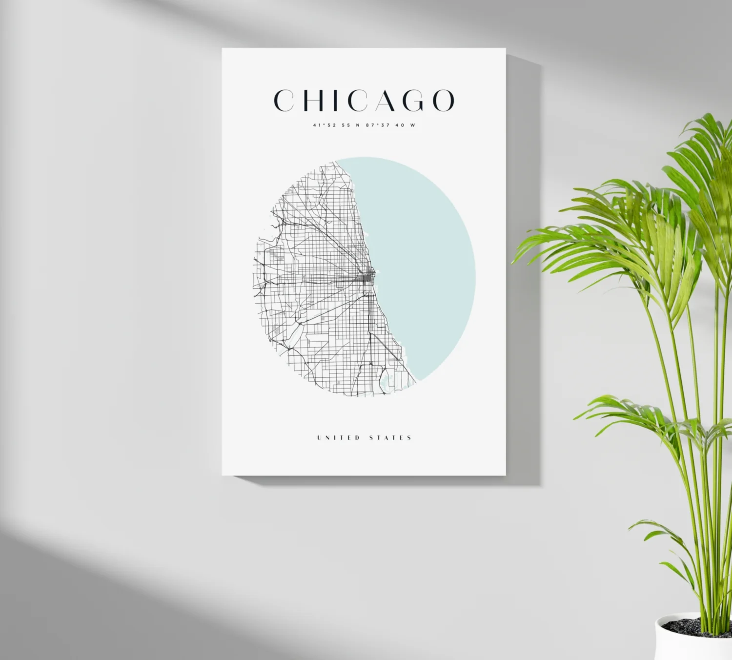 Chicago V2 Aluminum Print - Image 7