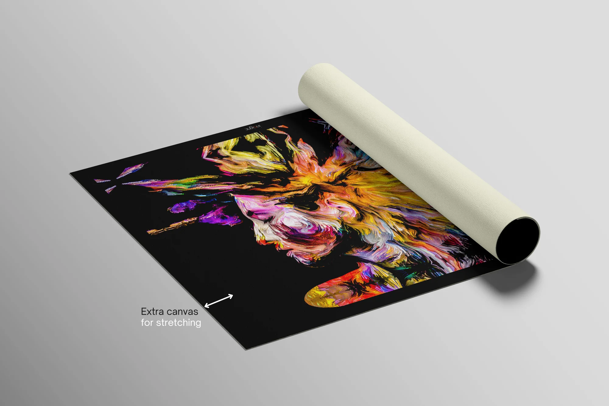 Chromatic Soul Radiance — 3D Haptic Embossed High-Gloss Luxury Wall Art - Image 13