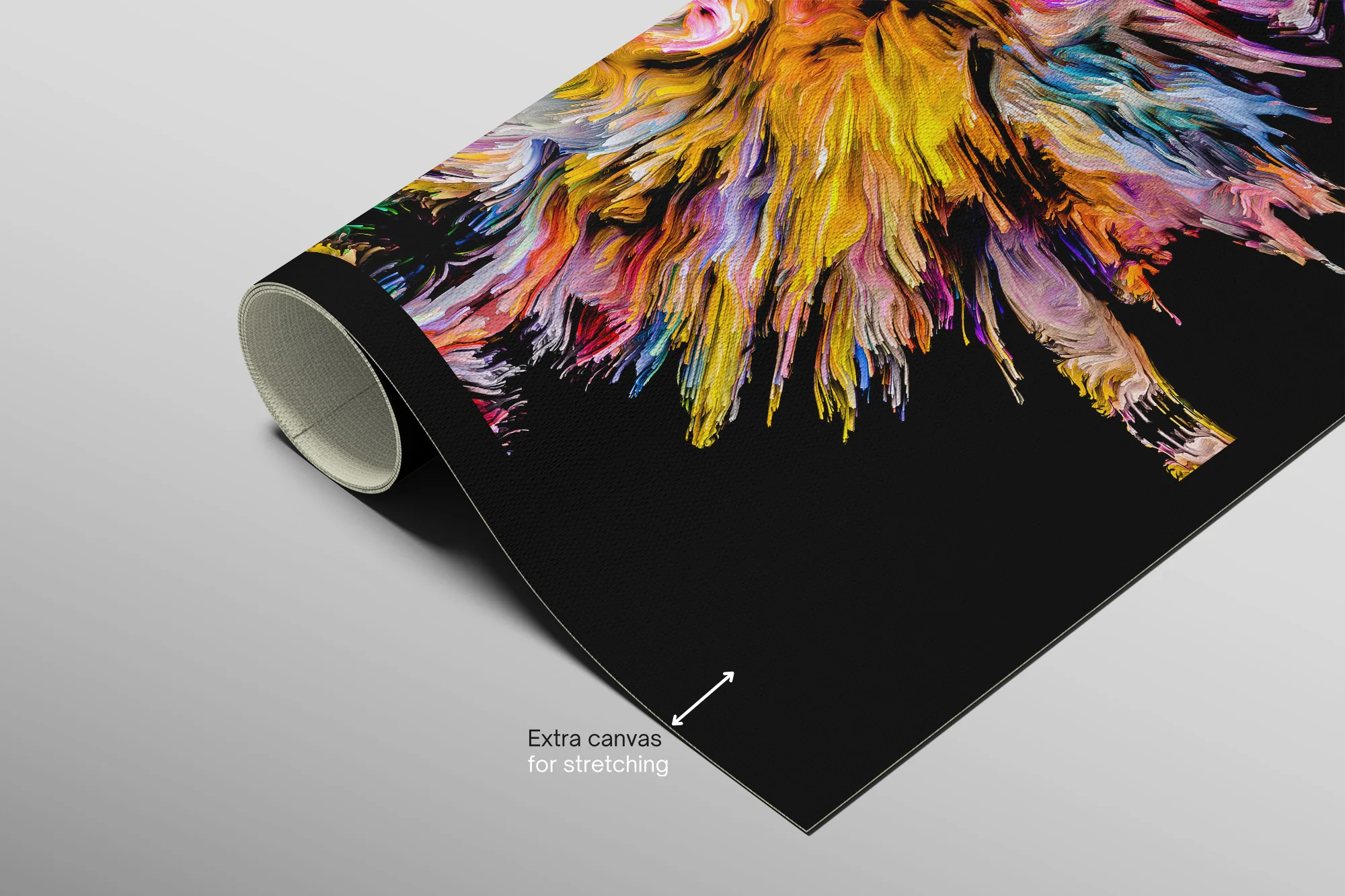 Chromatic Soul Radiance — 3D Haptic Embossed High-Gloss Luxury Wall Art - Image 14