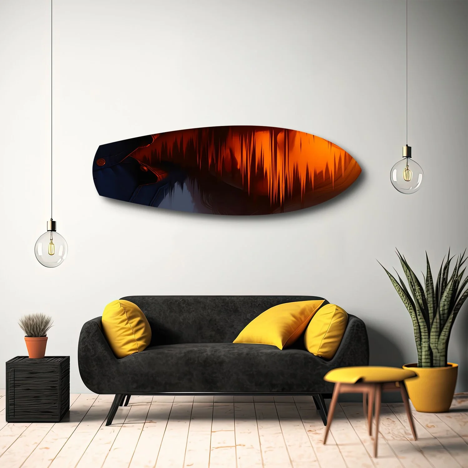 Cinematic Cowboy Silhouette Glass Wall Art - Image 10