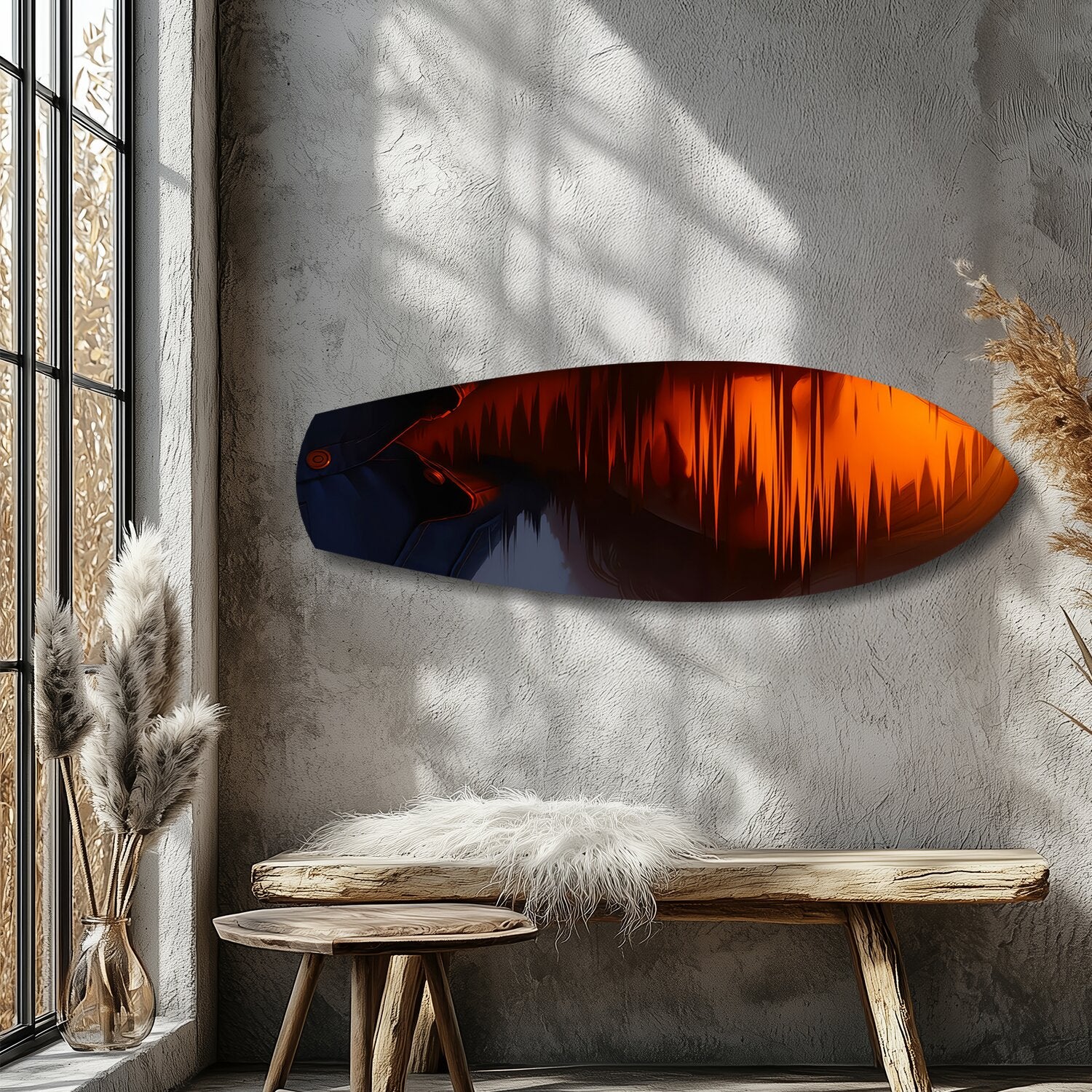 Cinematic Cowboy Silhouette Glass Wall Art - Image 9